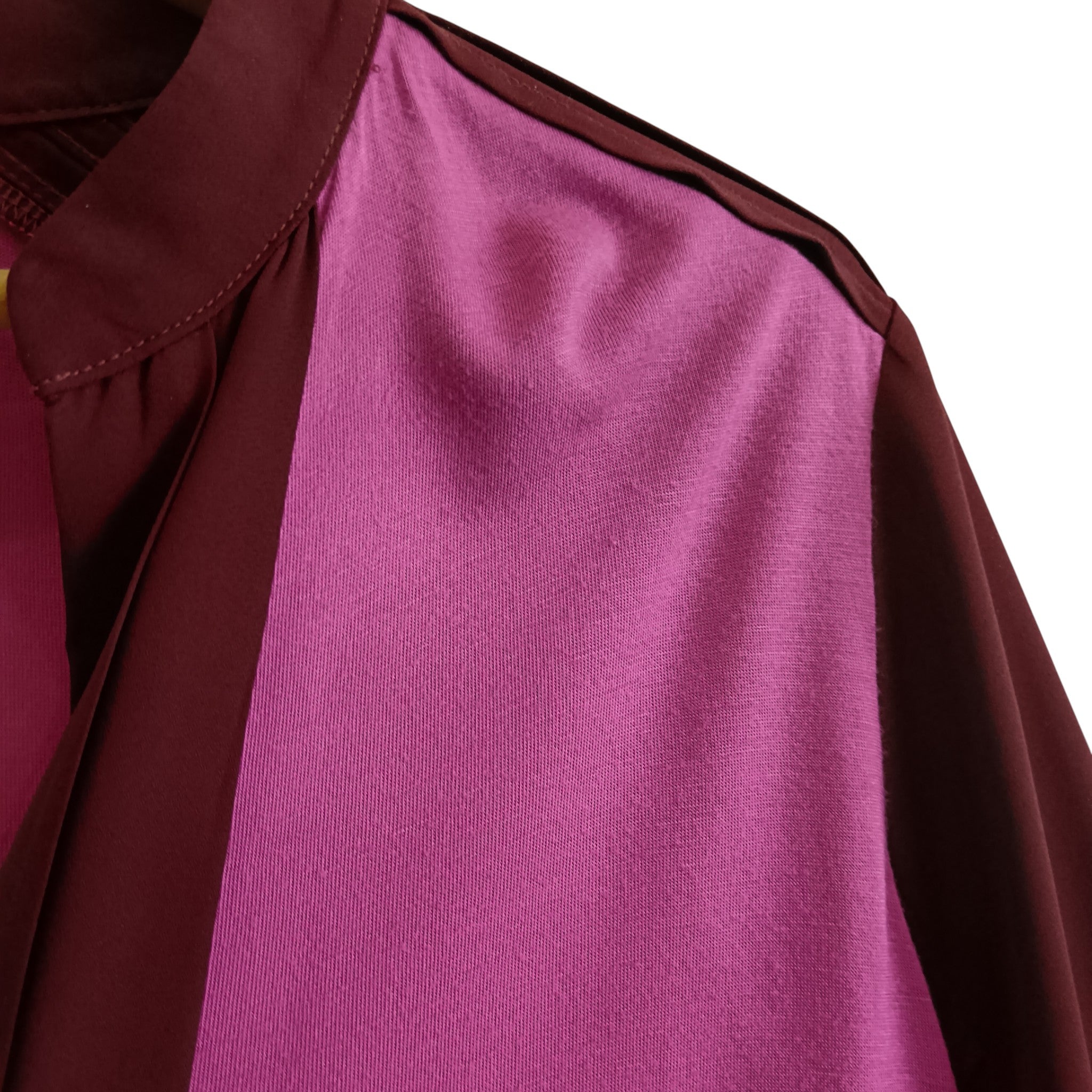 Close up image for Biba Purple / Plum Ladies Sleeved Top UK 14 - Womenswear | Pre-loved
