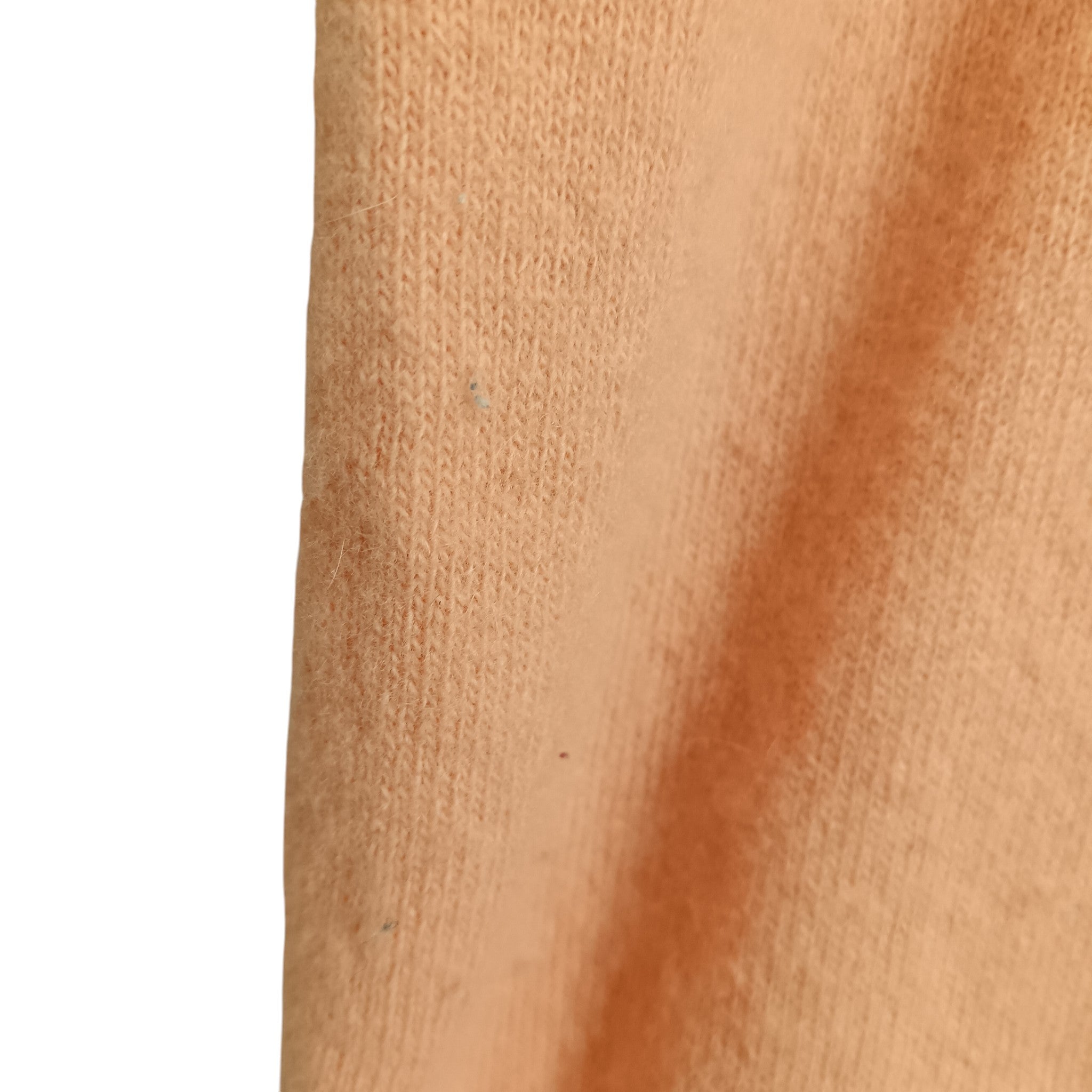 Condition/close up image for United Colors of Benetton Orange Knitted Turtleneck Women's Jumper UK M - Womenswear | Pre-loved