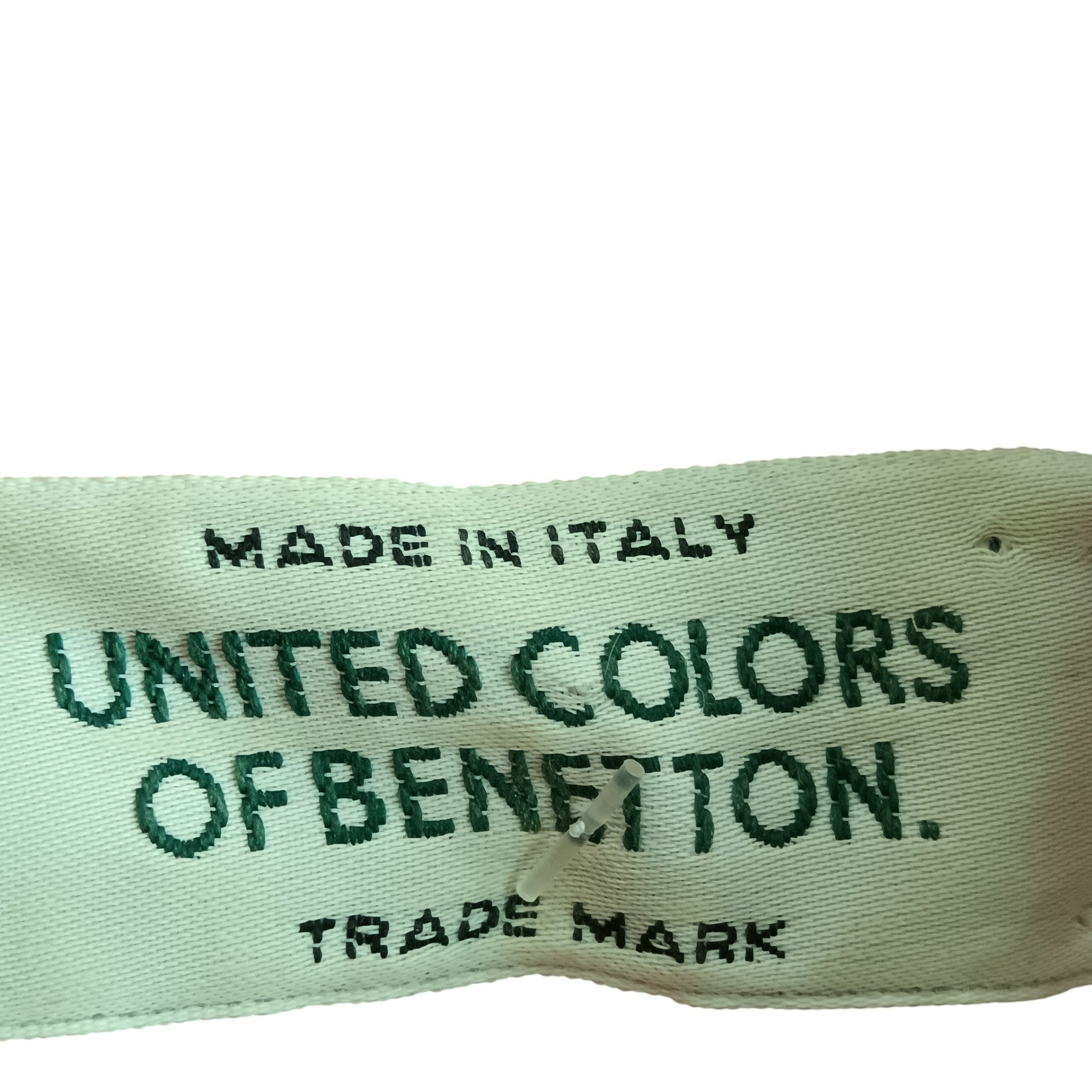 Brand label image for United Colors of Benetton Orange Knitted Turtleneck Women's Jumper UK M - Womenswear | Pre-loved