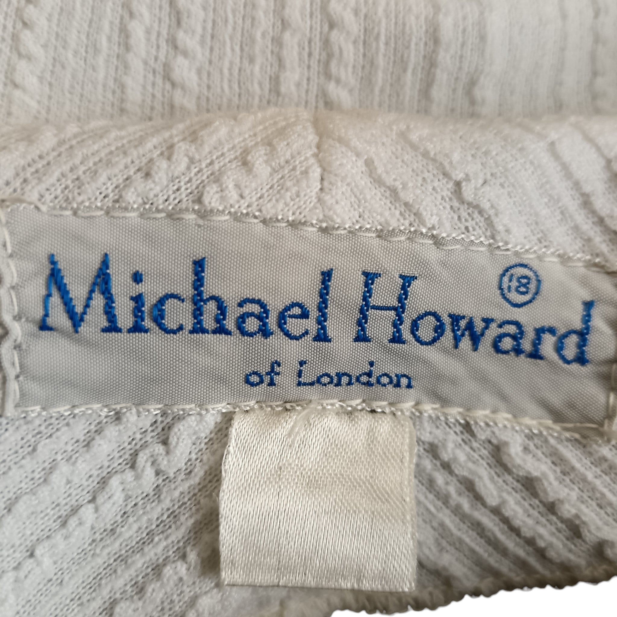 Brand label image for Vintage Michael Howard  Dark Blue Ladies Set Jacket ans Skirt UK 18 - Womenswear | Pre-loved