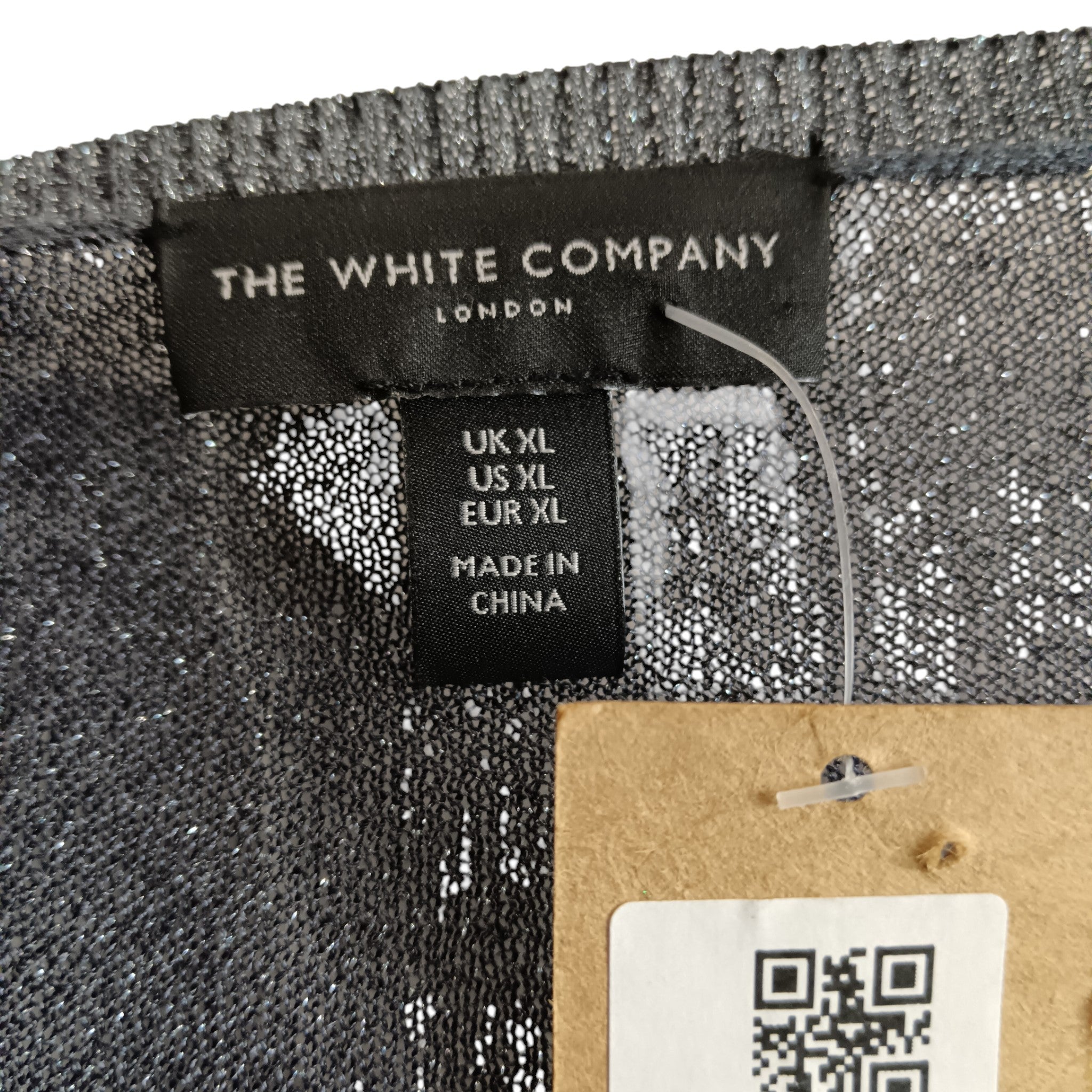 Label image for The White Company Ladies Silver Grey Cardigan UK X-Large -Tags On - Womenswear | Pre-loved