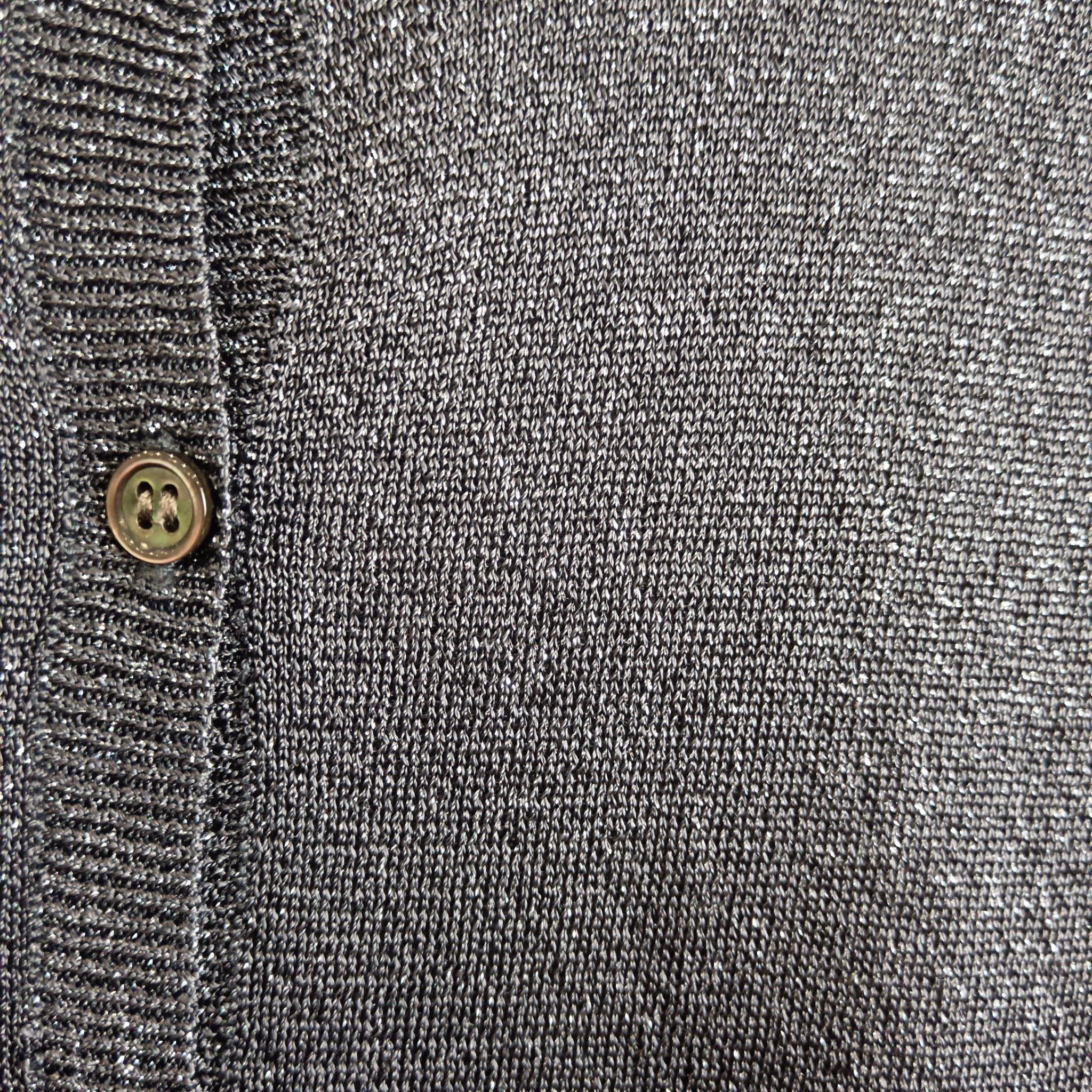 Close up image for The White Company Ladies Silver Grey Cardigan UK X-Large -Tags On - Womenswear | Pre-loved