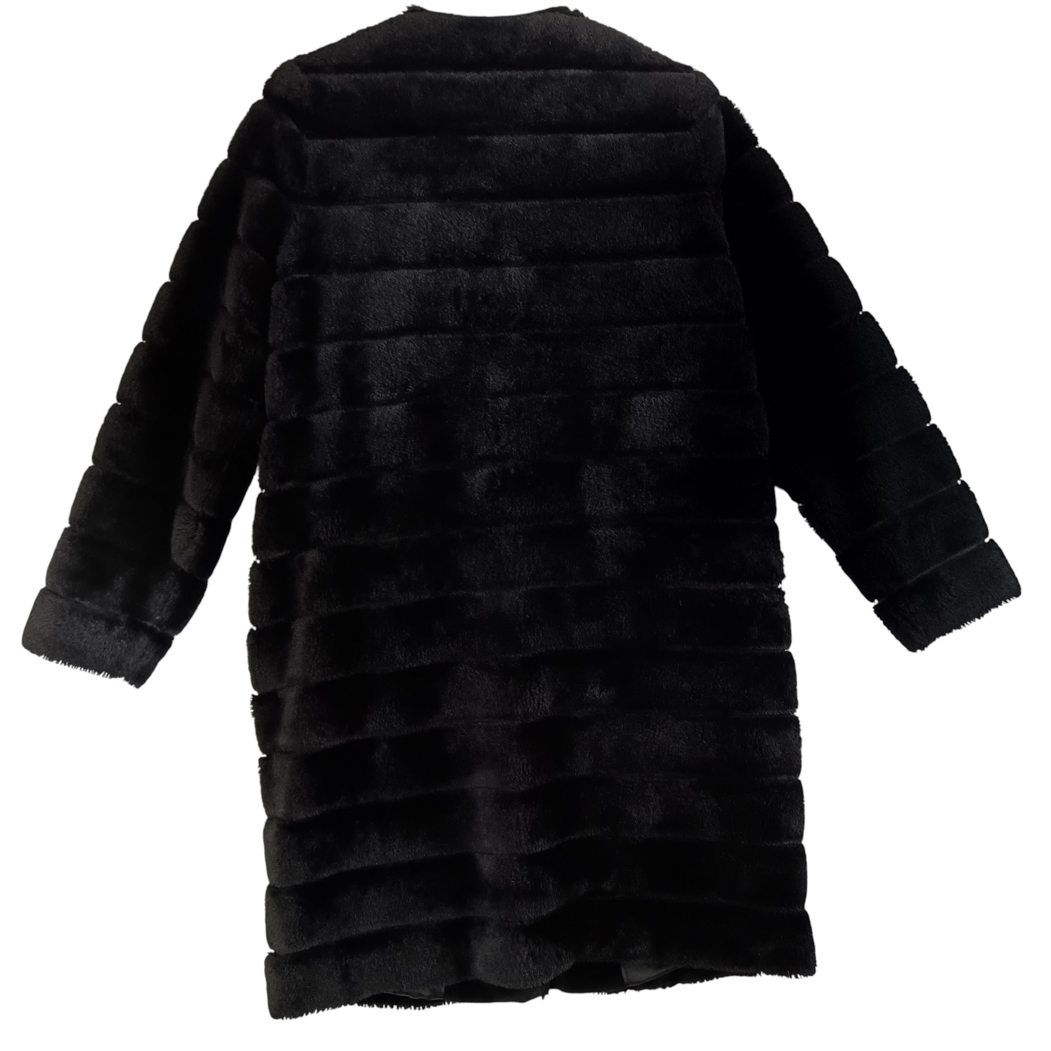 Back image for White Label The White Company Ladies Mid Length Black Coat UK Small - Womenswear | Pre-loved