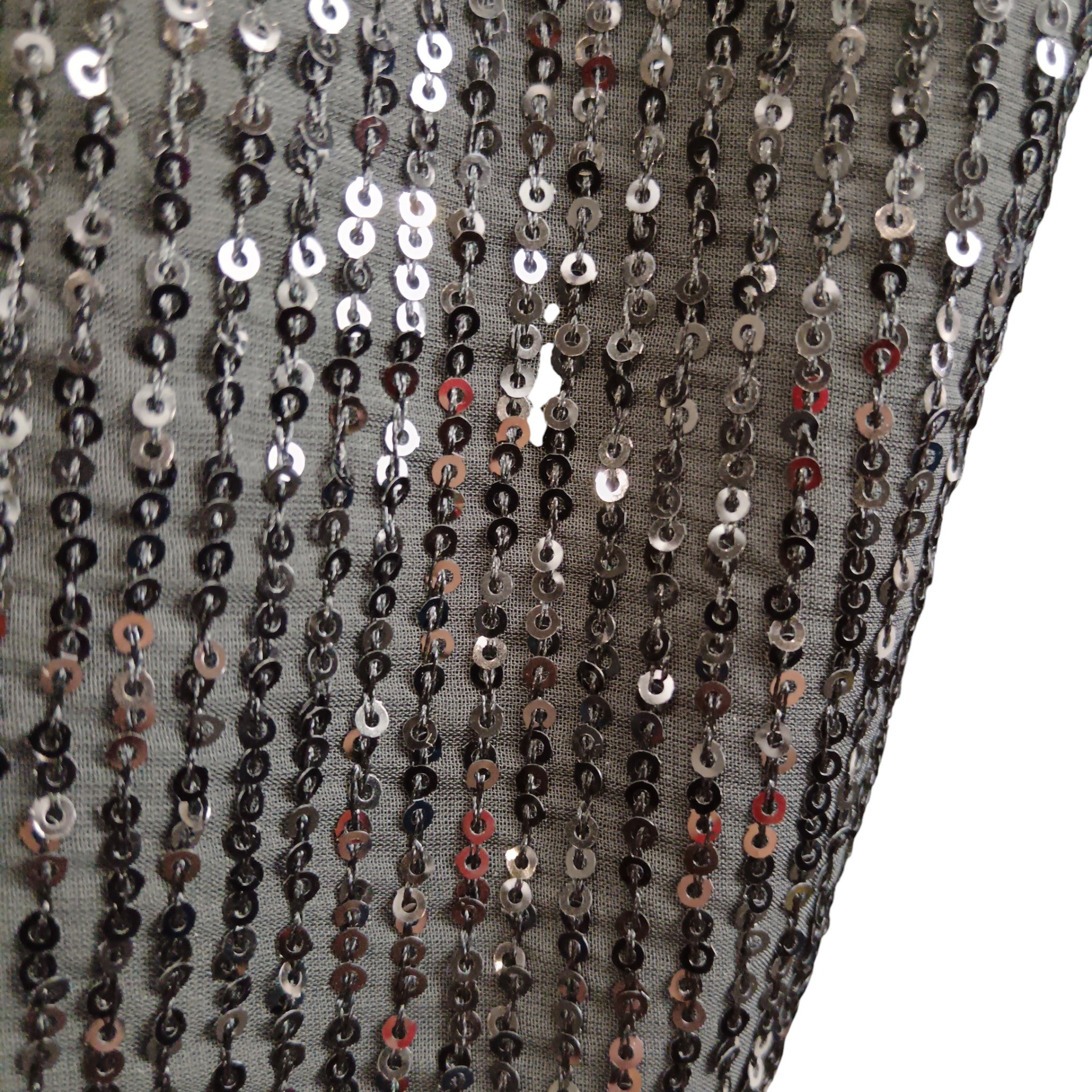 Close up image for NEXT Black Sequined Ladies Jacket UK Medium Tags On  - Womenswear | Pre-loved