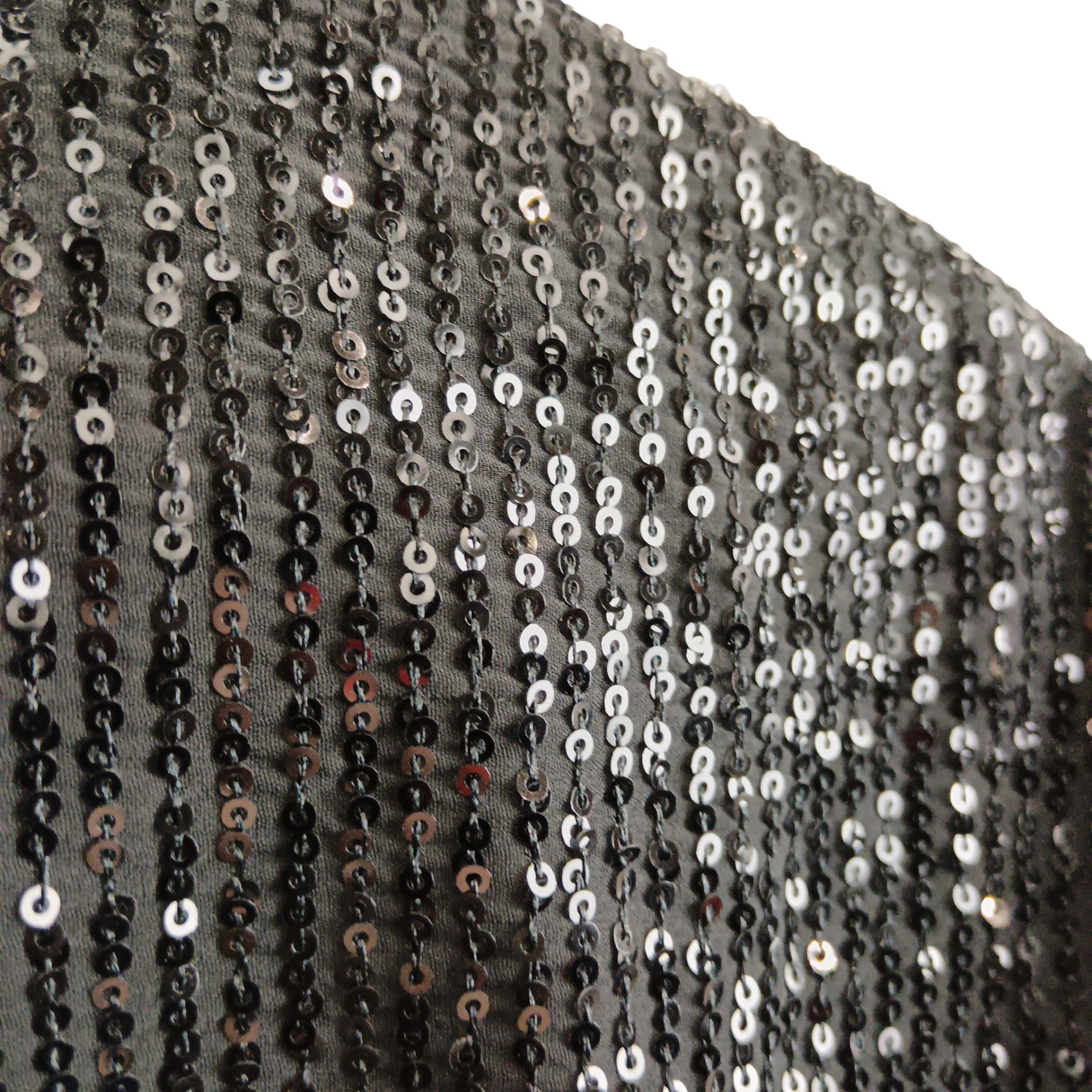 Close up image for NEXT Black Sequined Ladies Jacket UK Medium Tags On  - Womenswear | Pre-loved
