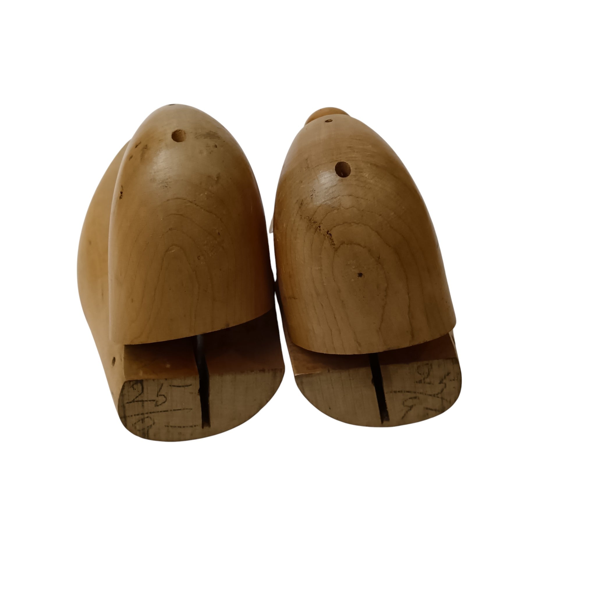 Close up image for Antique Vintage Wooden Shoe Trees Stretcher Adjustable  Size Large UK 12 EU 45  | Pre-loved