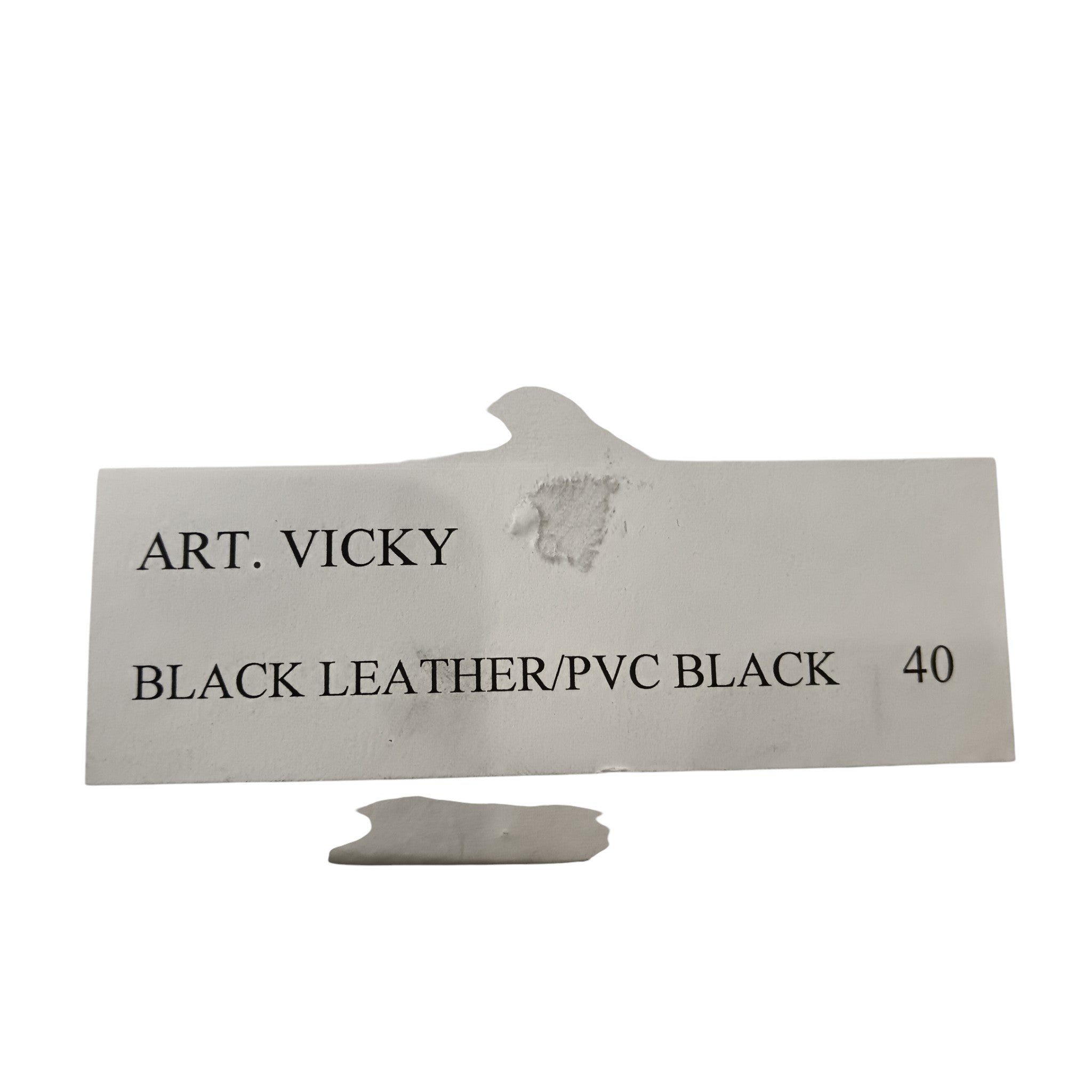 Product info image for Sage Wilson Vicky Black Leather PVC Women's Boots Size 40 Fold-Over Cuff BNWT -  Womenswear | Pre-loved