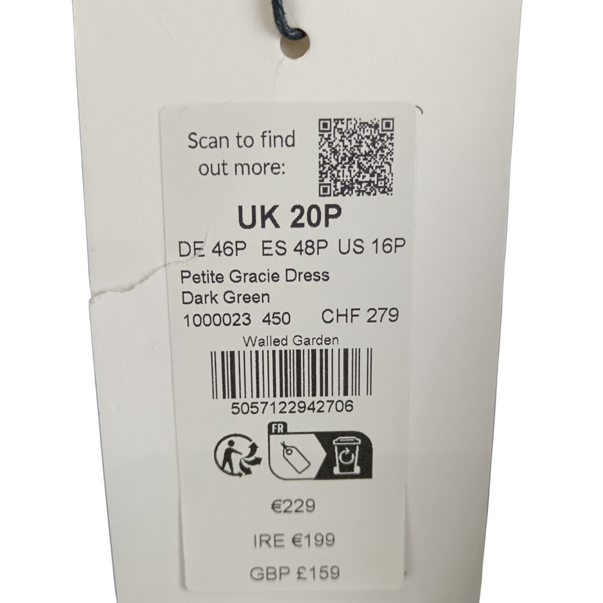 Tags image for Phase Eight Dark Green Petite Gracie Sunray Pleated Midi Dress UK 20 -Tags On -  Womenswear | Pre-loved