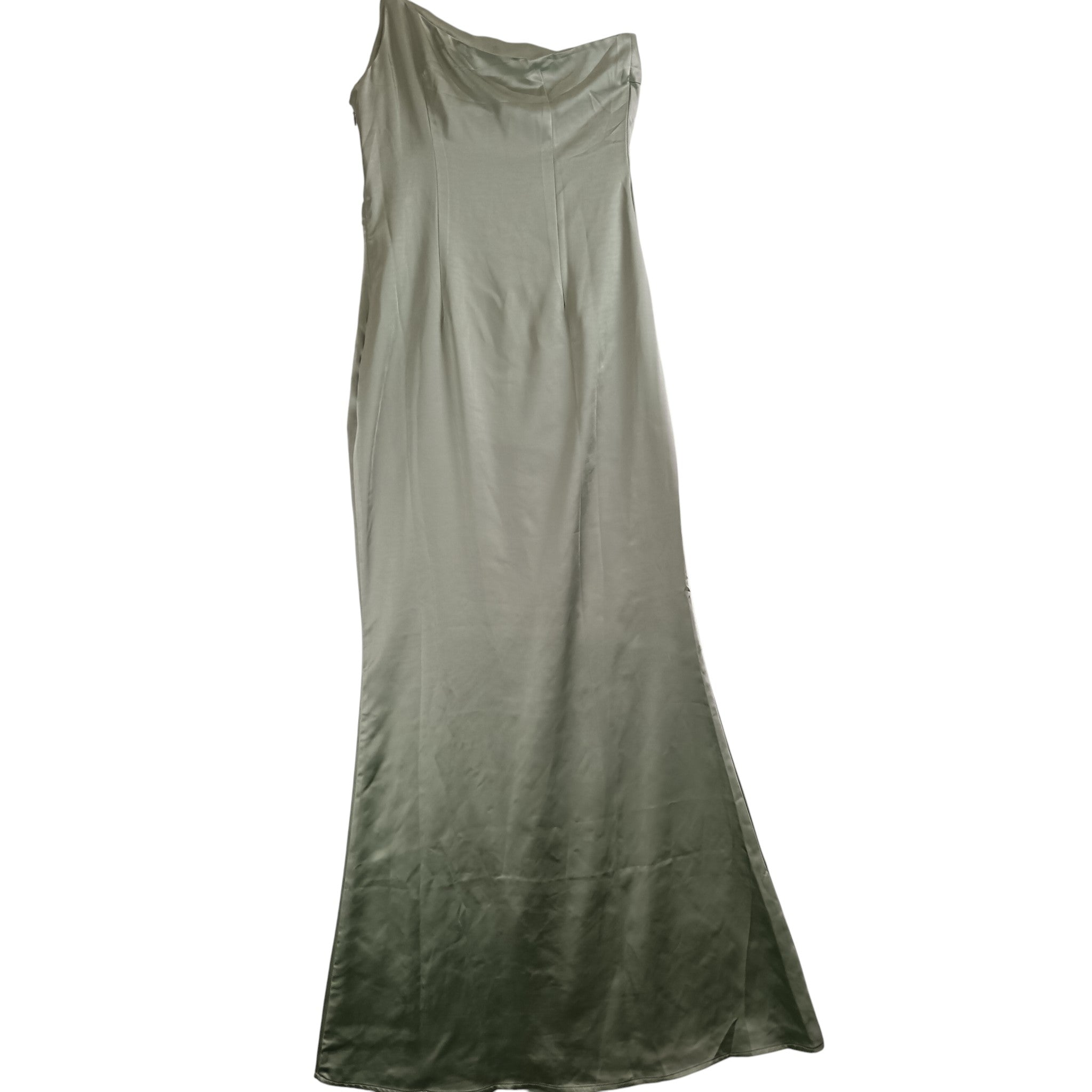 Back image for Pretty Lavish Keisha Maxi Dress Sage Green Polyester Adjustable Strap UK 10 - Womenswear | Pre-loved