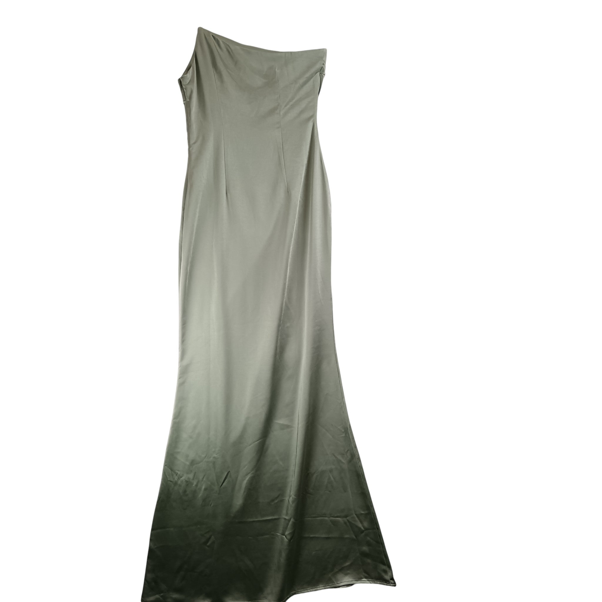 Back image for Pretty Lavish Keisha Maxi Dress Sage Green Polyester Adjustable Strap UK 8 - Womenswear | Pre-loved