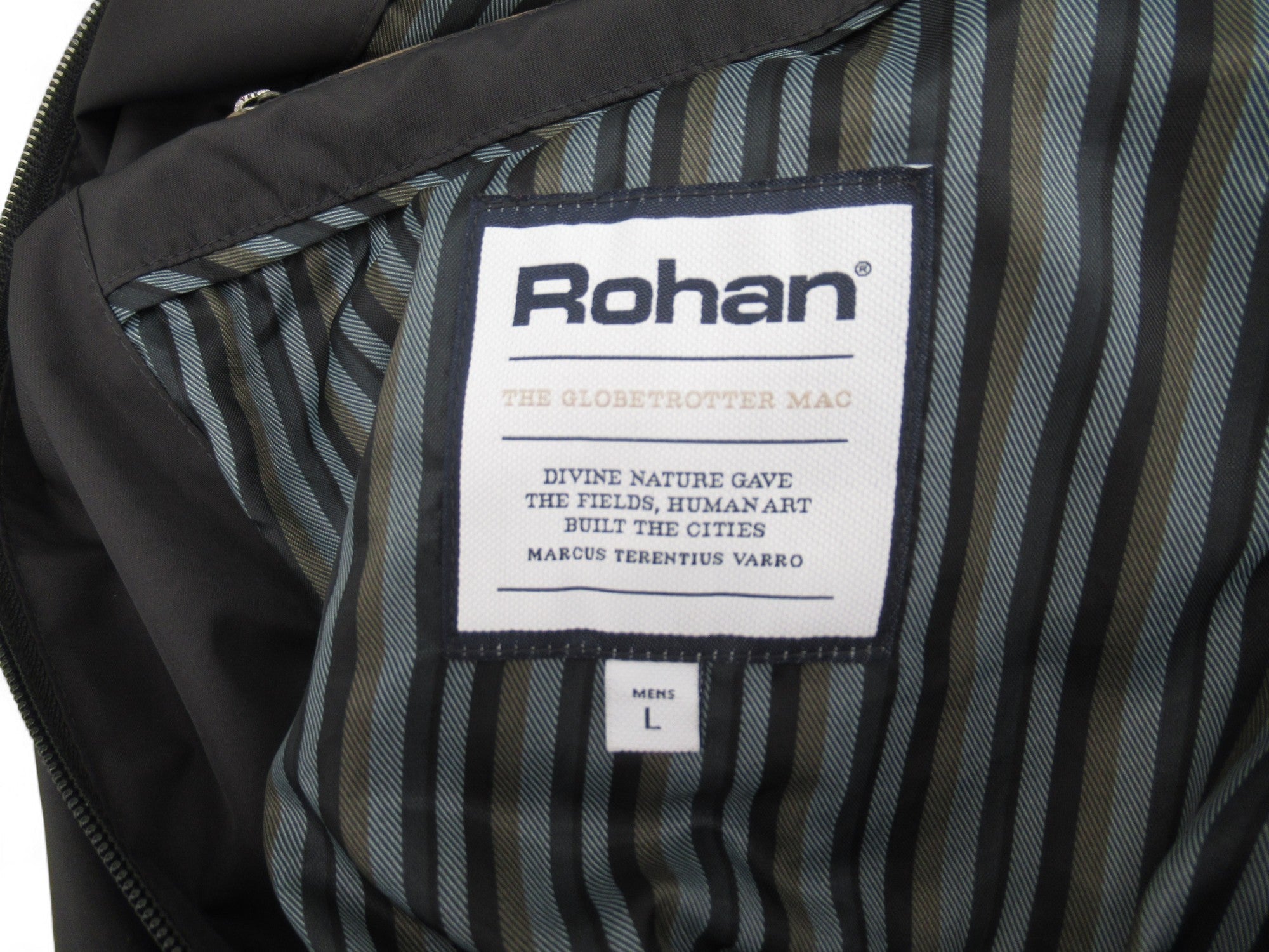 Label image for Rohan Large Black Waterproof Mackintosh Menswear | Preloved