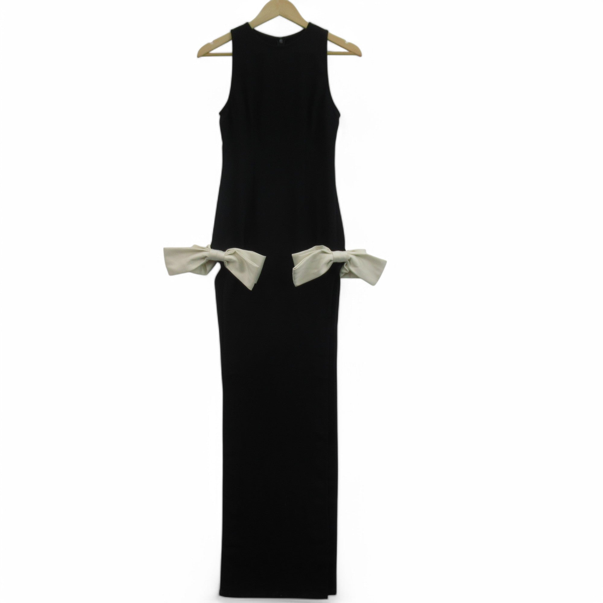 front image for Atoir Bow Detail Dress UK 4 Black Womenswear | Preloved