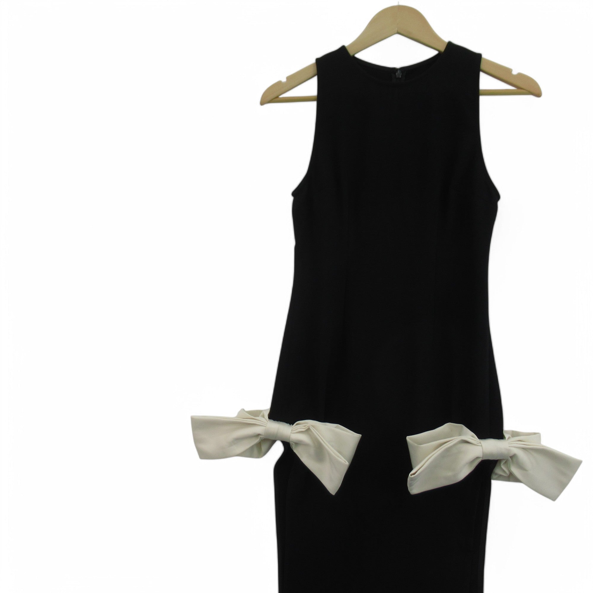 front image for Atoir Bow Detail Dress UK 4 Black Womenswear | Preloved