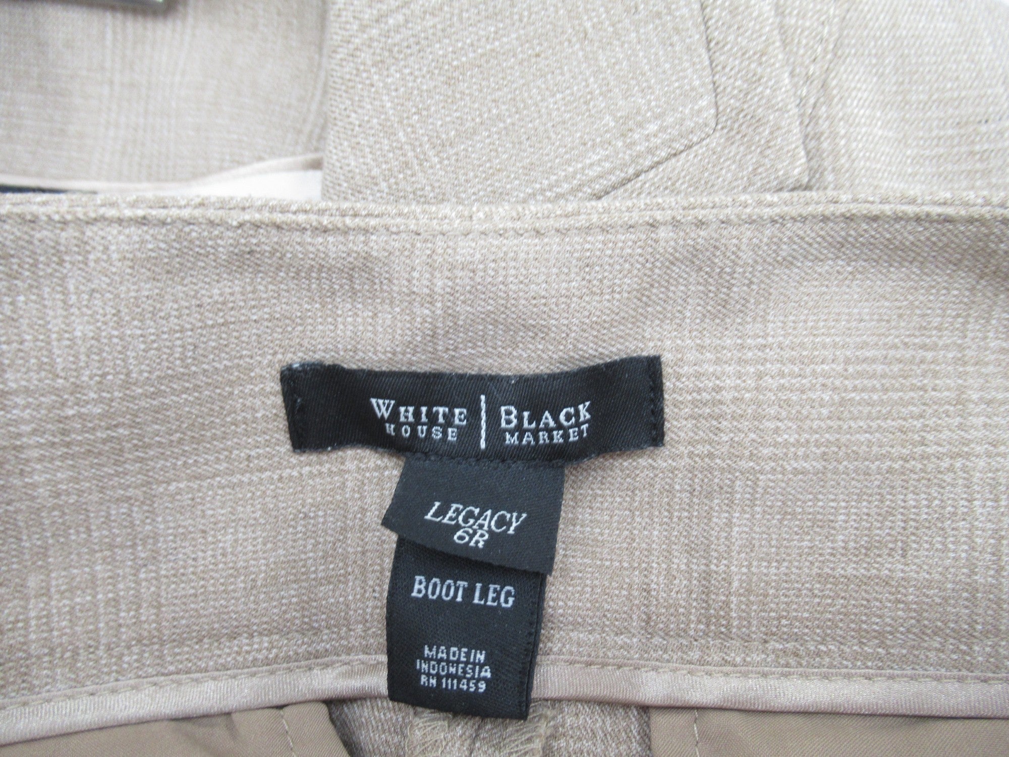 Label image for White Black Small Beige Trouser Suit Womenswear | Preloved 