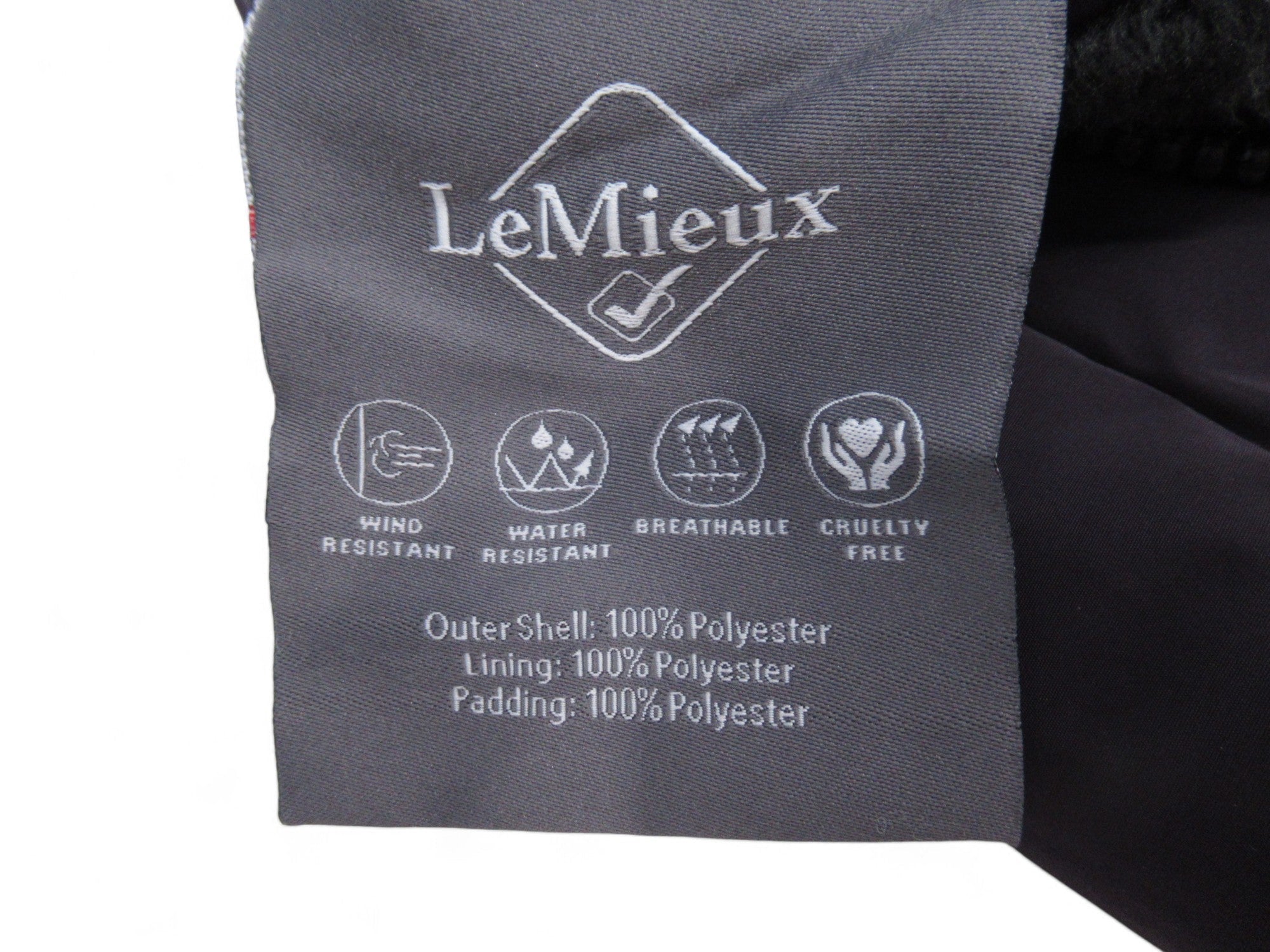 Care label image for Le Mieux Purple UK 18 Padded Coat Womenswear | Preloved