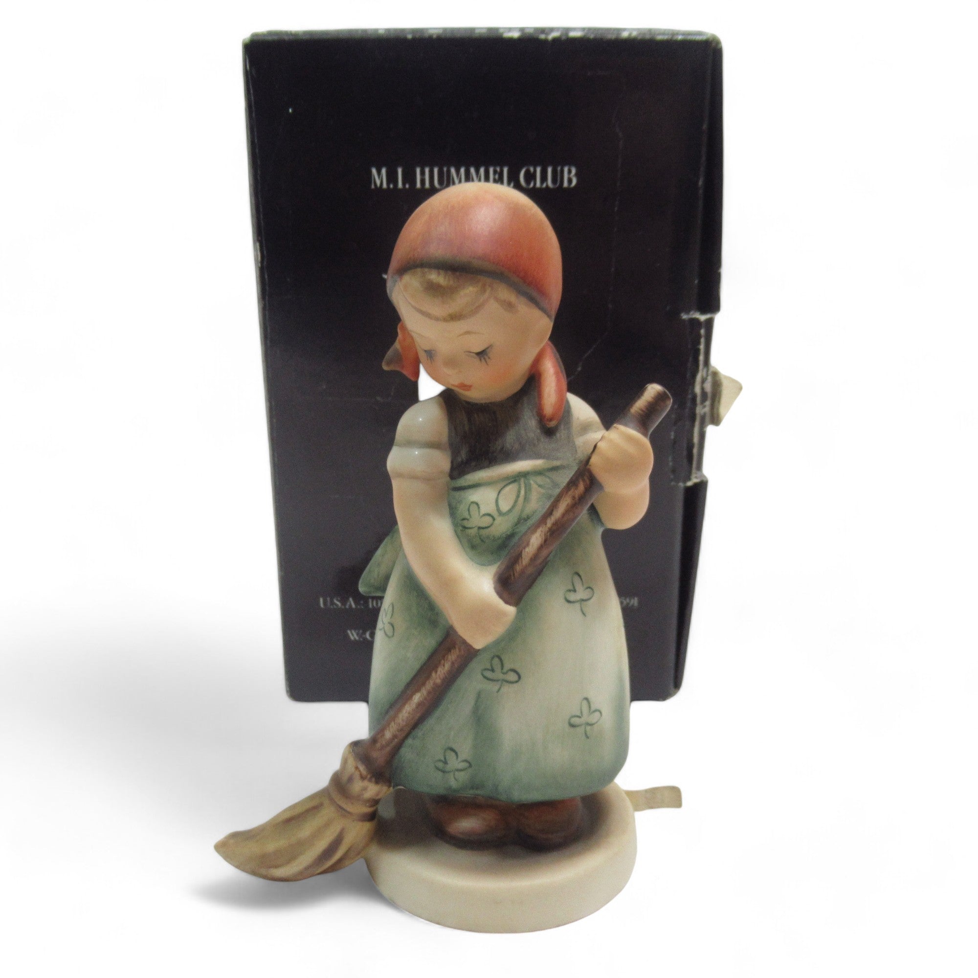 Hummel Goebel Little Sweeper Figure Porcelain Boxed | Preloved