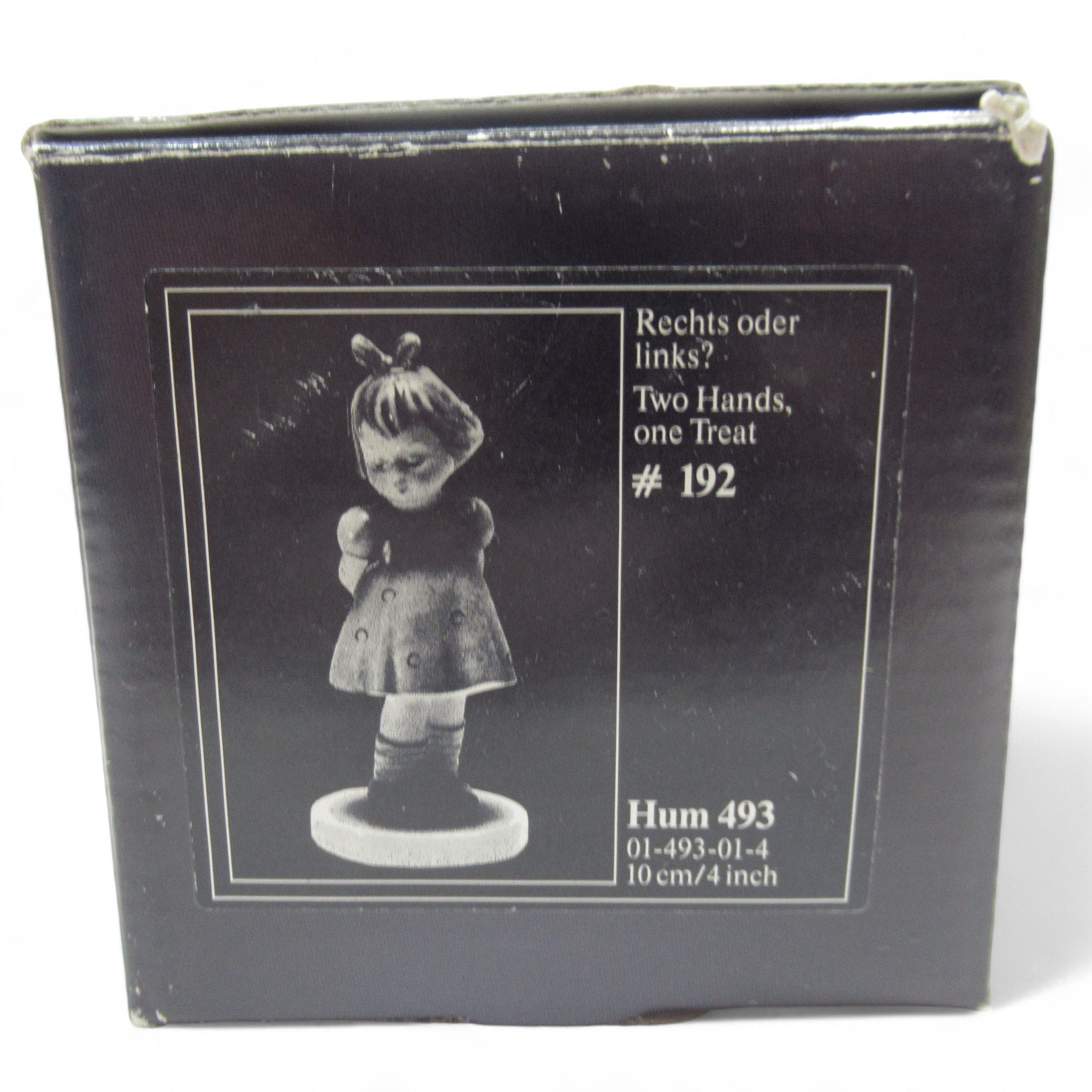 Box image of Hummel Goebel Two Hands One Treat Figure Porcelain Boxed