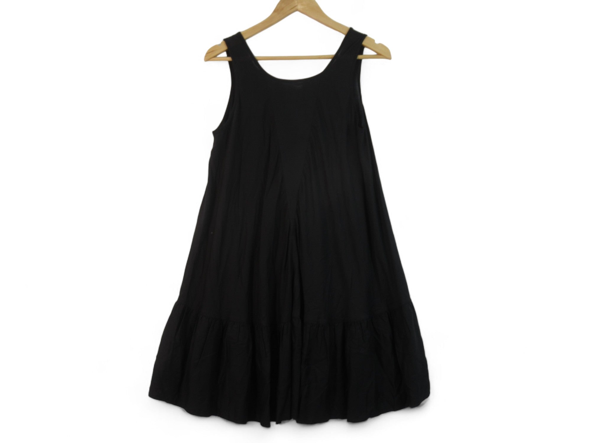 Back image for French Connection Small Black Frill Dress Womenswear | Preloved 