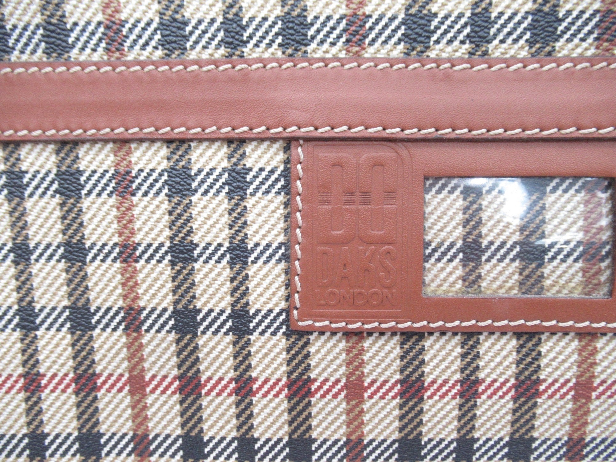 Logo image for Daks Signature Satchel Bag Buckle Document Menswear | Preloved 