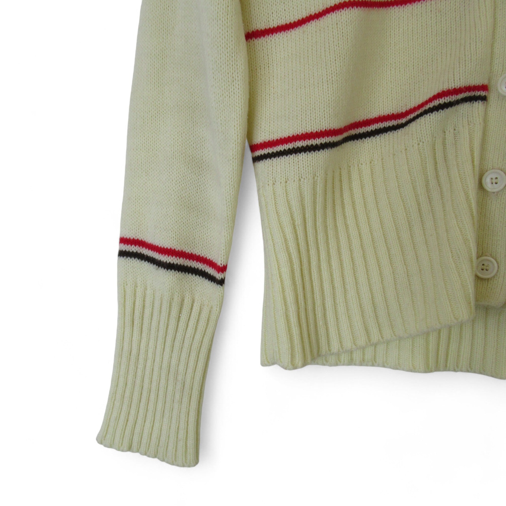 sleeve image for Gaystyle Vintage Small Cream Cardigan Womenswear | Preloved 