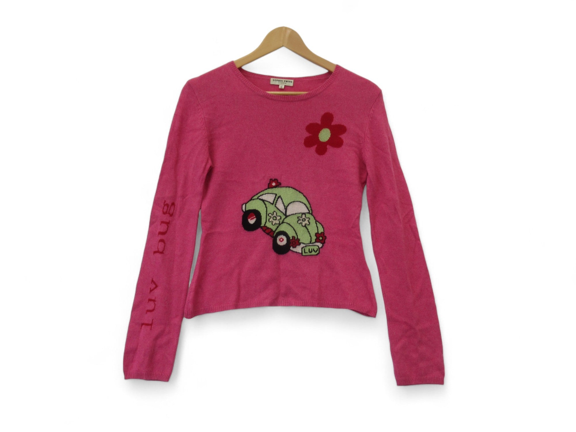 Front image for Sophia Swire London Small Pink Jumper Womenswear | Preloved 