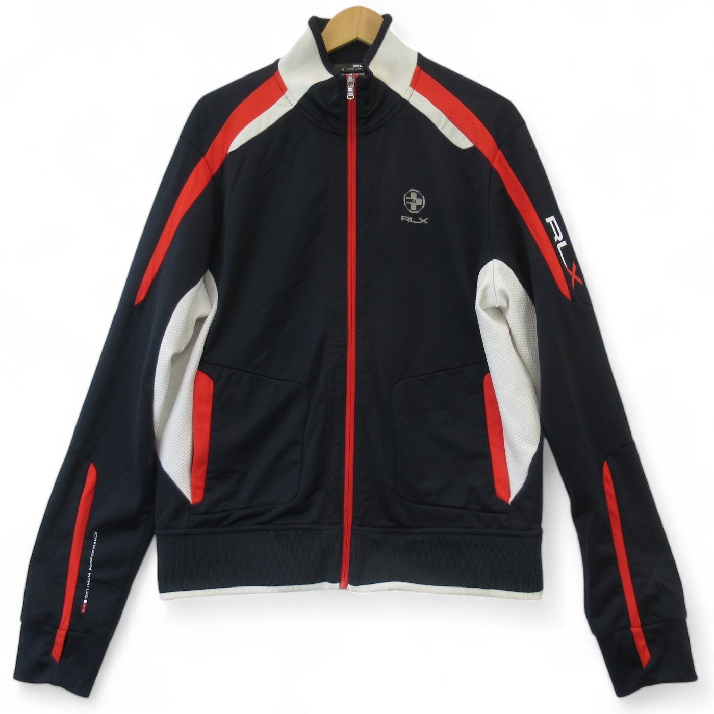 Front image for Ralph Lauren Large Multicoloured Track Top Menswear | Preloved 