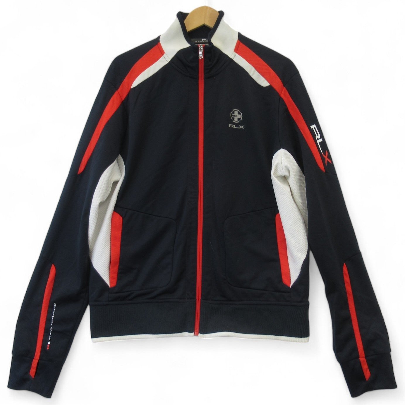 Front image for Ralph Lauren Large Multicoloured Track Top Menswear | Preloved 