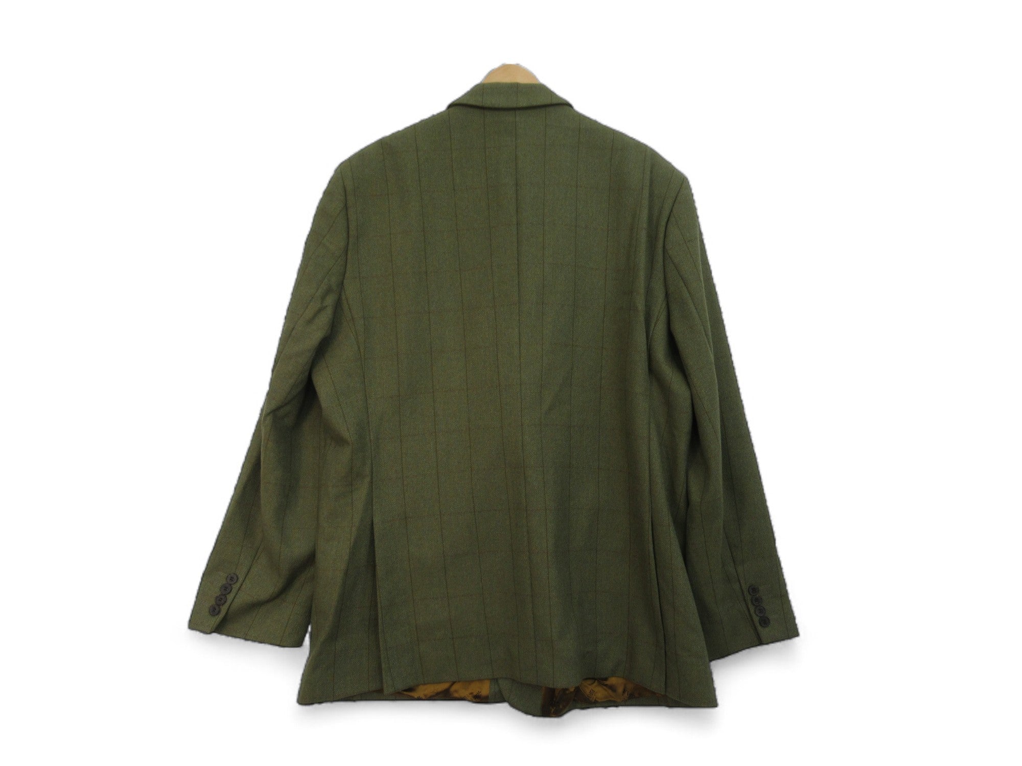 Back image for House Of Bruar 50L Green Tween Jacket Menswear | Preloved 