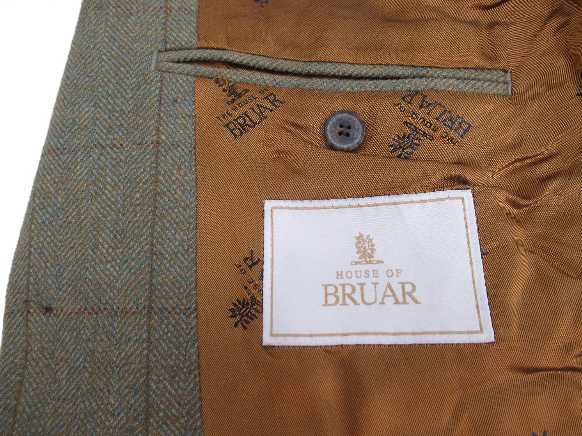 Brand label image for House Of Bruar 50L Green Tween Jacket Menswear | Preloved 