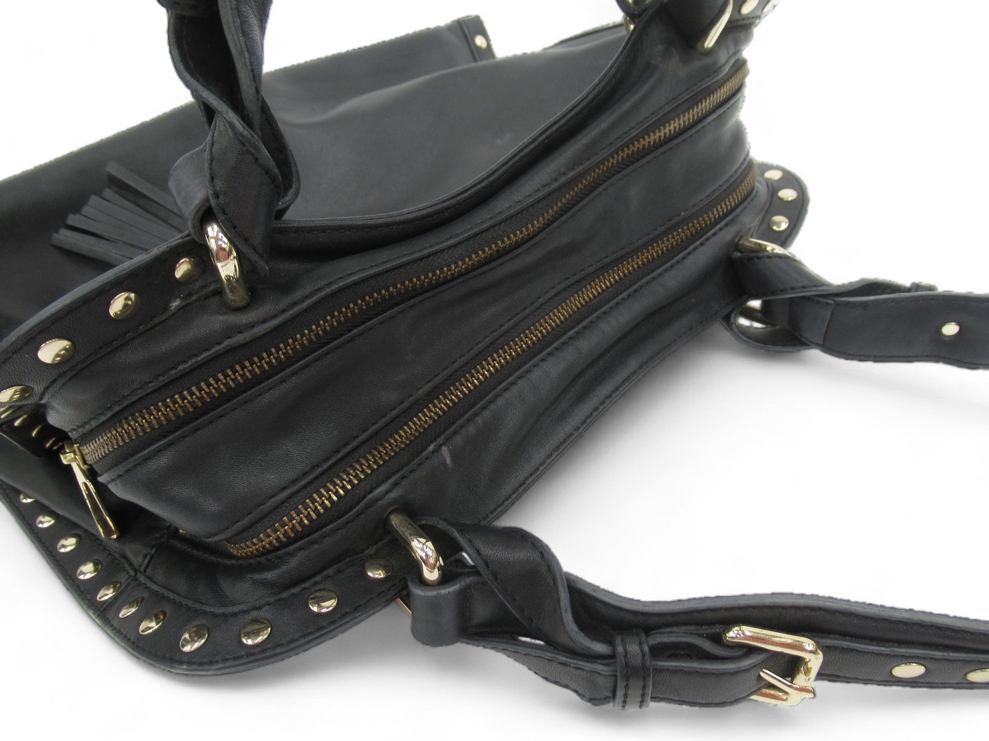 Zip image for L K Bennett Black Medium Shoulder Handbag Womenswear | Preloved 