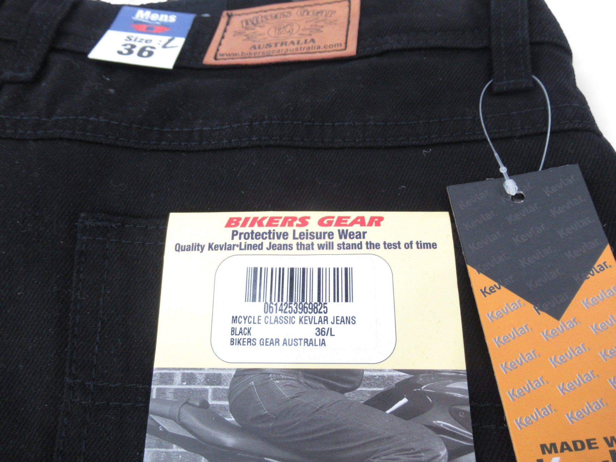 Label image for Biker Gear Work Trousers 36L Black Menswear | Preloved