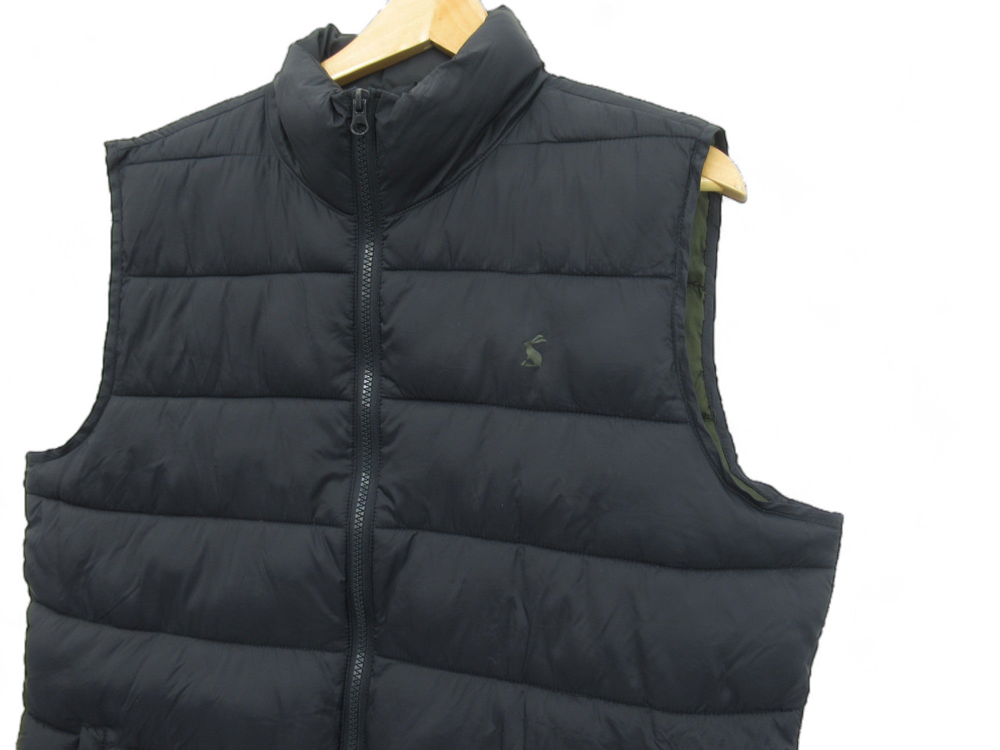 Side image for Joules Large Navy Padded Gilet Jacket Menswear | Preloved 