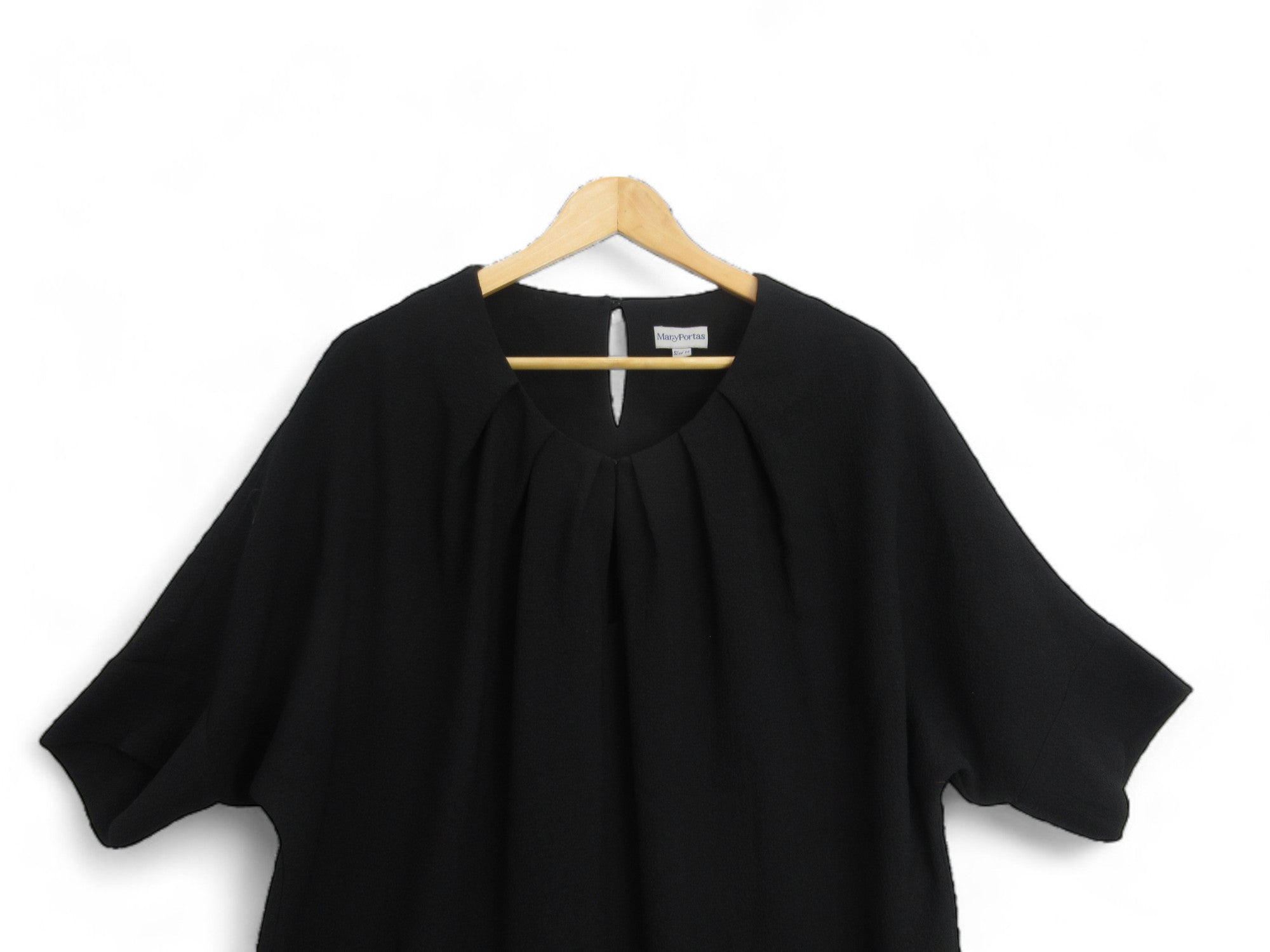 Close up front image for Mary Portas UK 14 Black Dress Womenswear | Preloved 