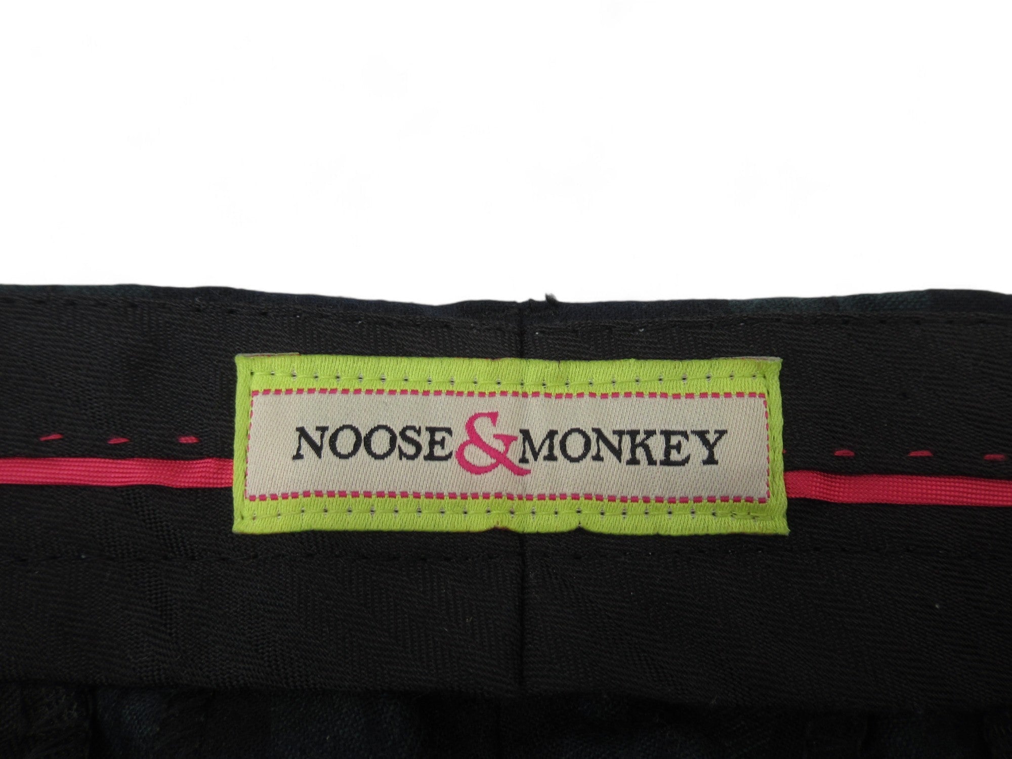 Brand label image for Noose & Monkey 32 Green Tartan Trousers Menswear | Preloved