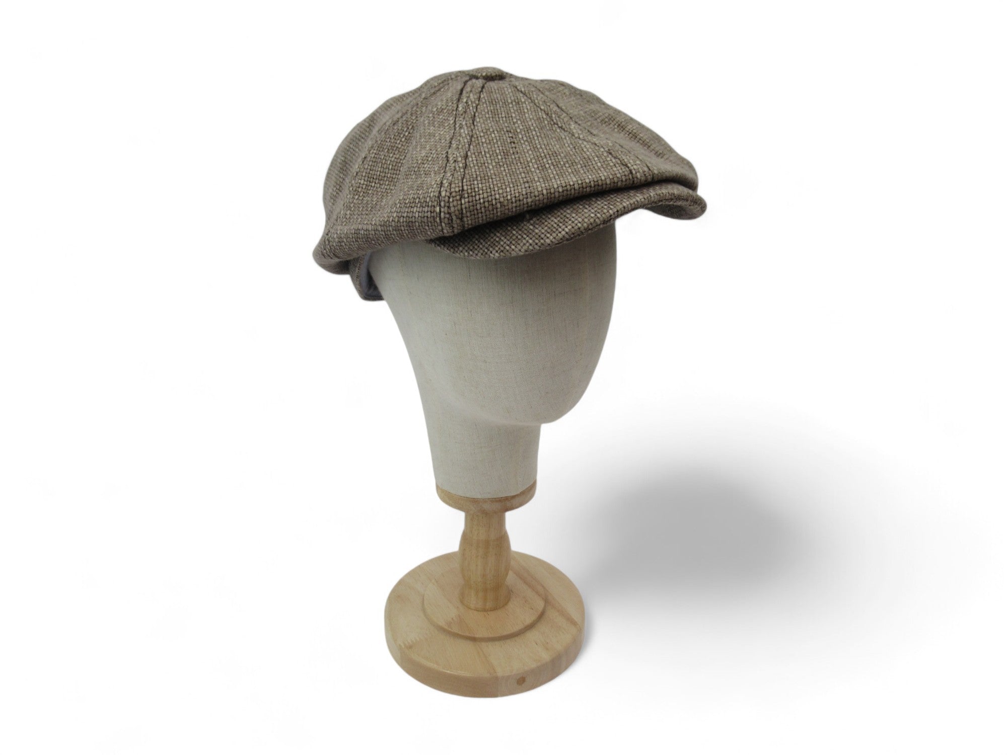 Side image for Stetson Hatteras Medium Beige Flat Cap Menswear | Preloved 