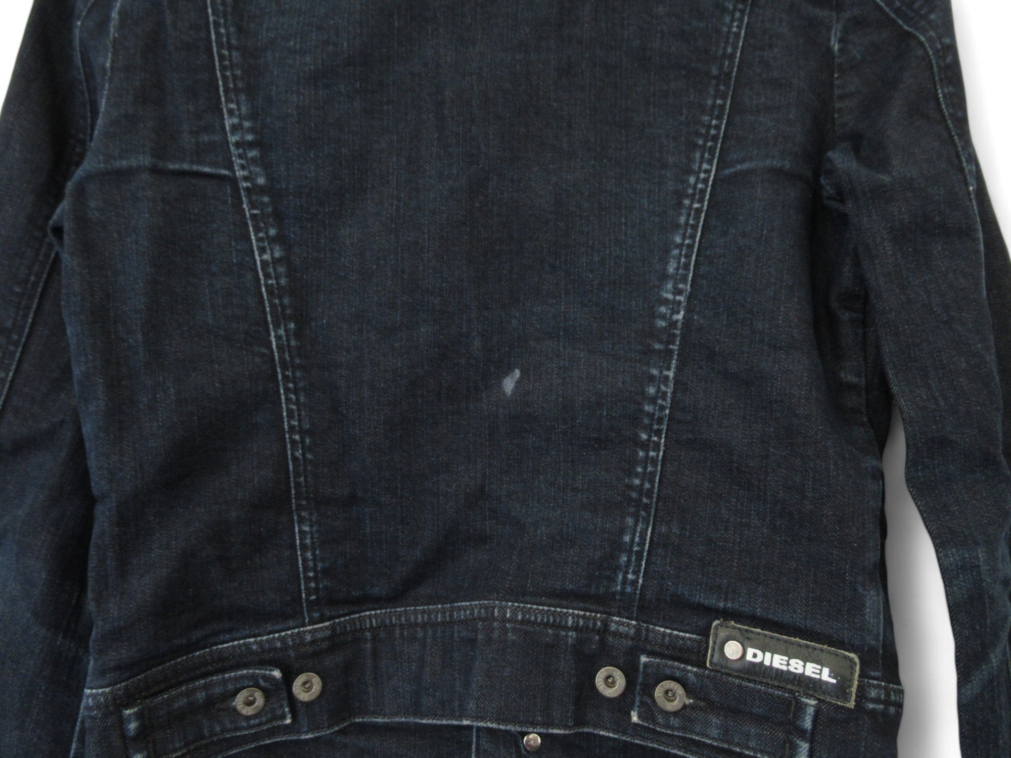 Condition image for Diesel XL Slim Fit Blue Denim Jacket Menswear | Preloved 