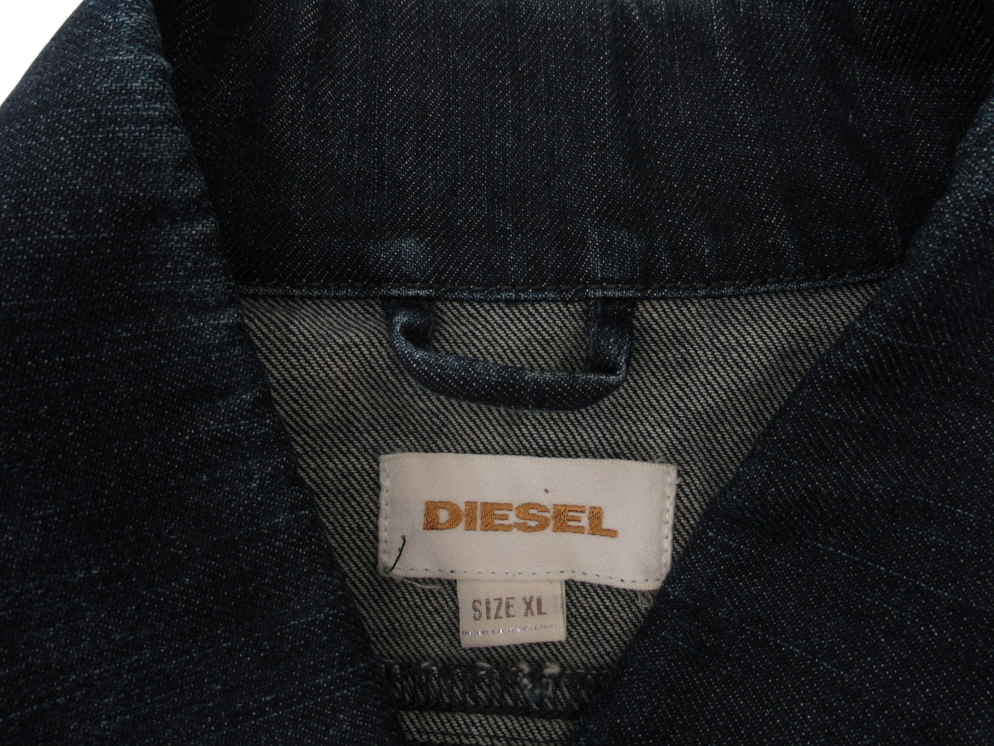 Brand label image for Diesel XL Slim Fit Blue Denim Jacket Menswear | Preloved 