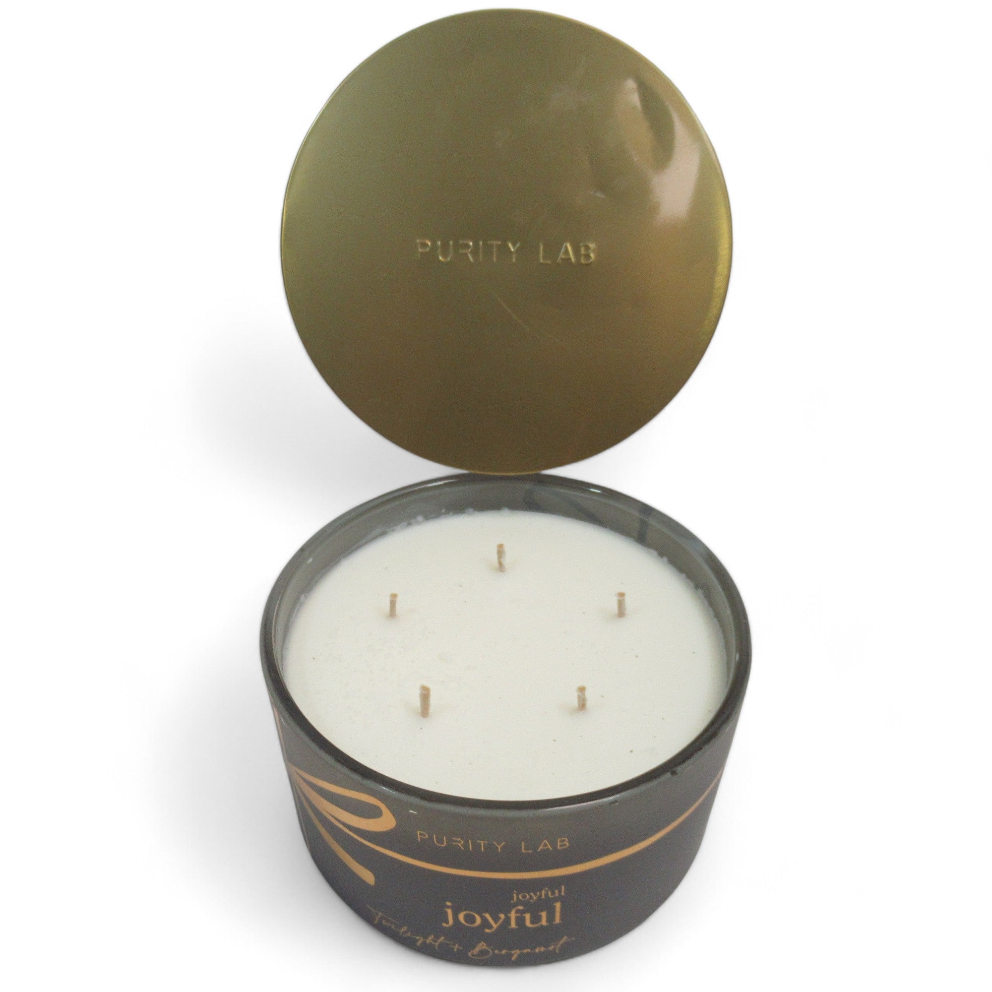 Overview image of Purity Lab Joyful Twilight & Bergamot 5 Wick Candle