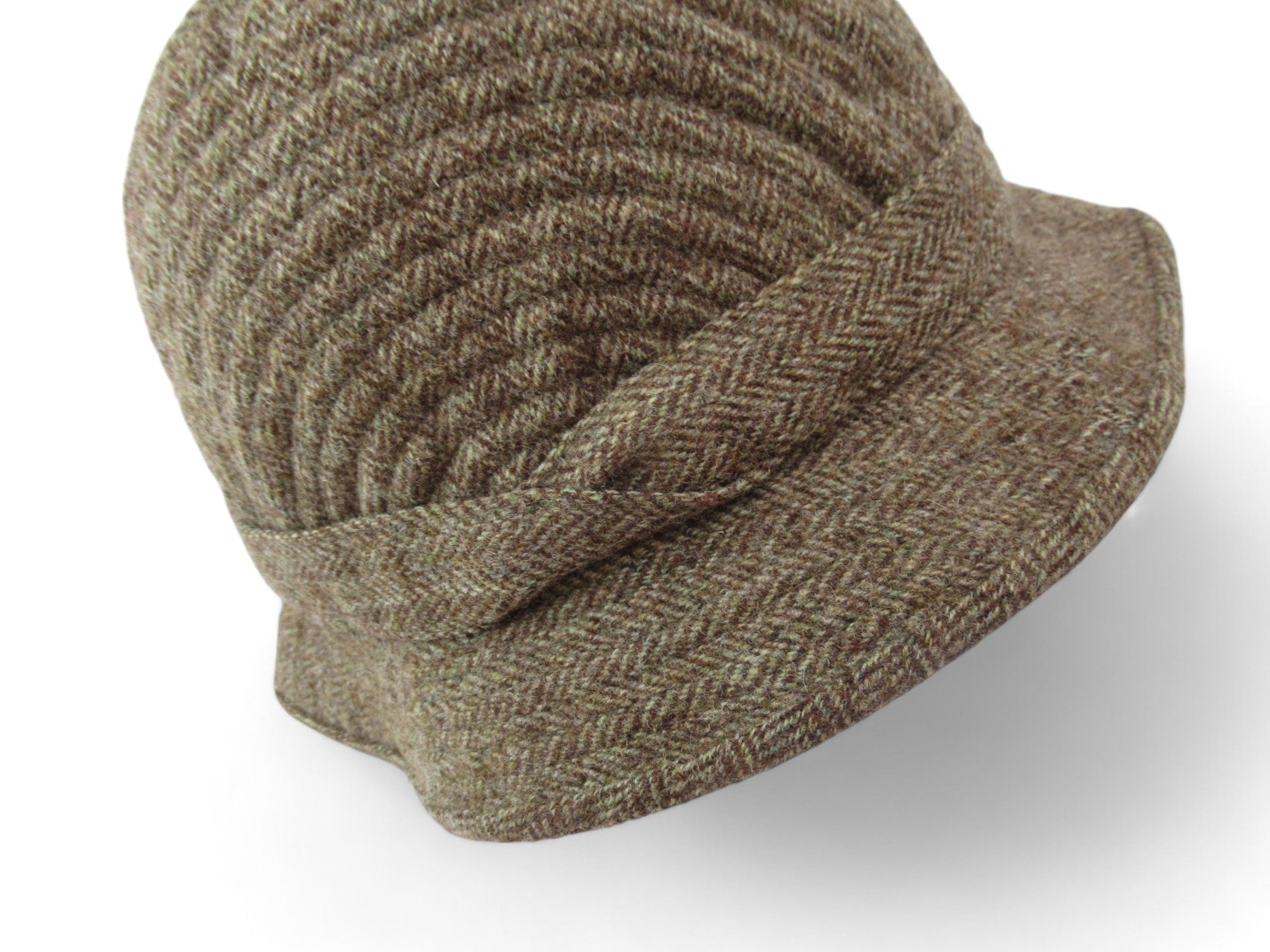 Close up image for Aquascutum 60cm Brown Tweed Wool Fedora Hat Vintage Menswear | Preloved