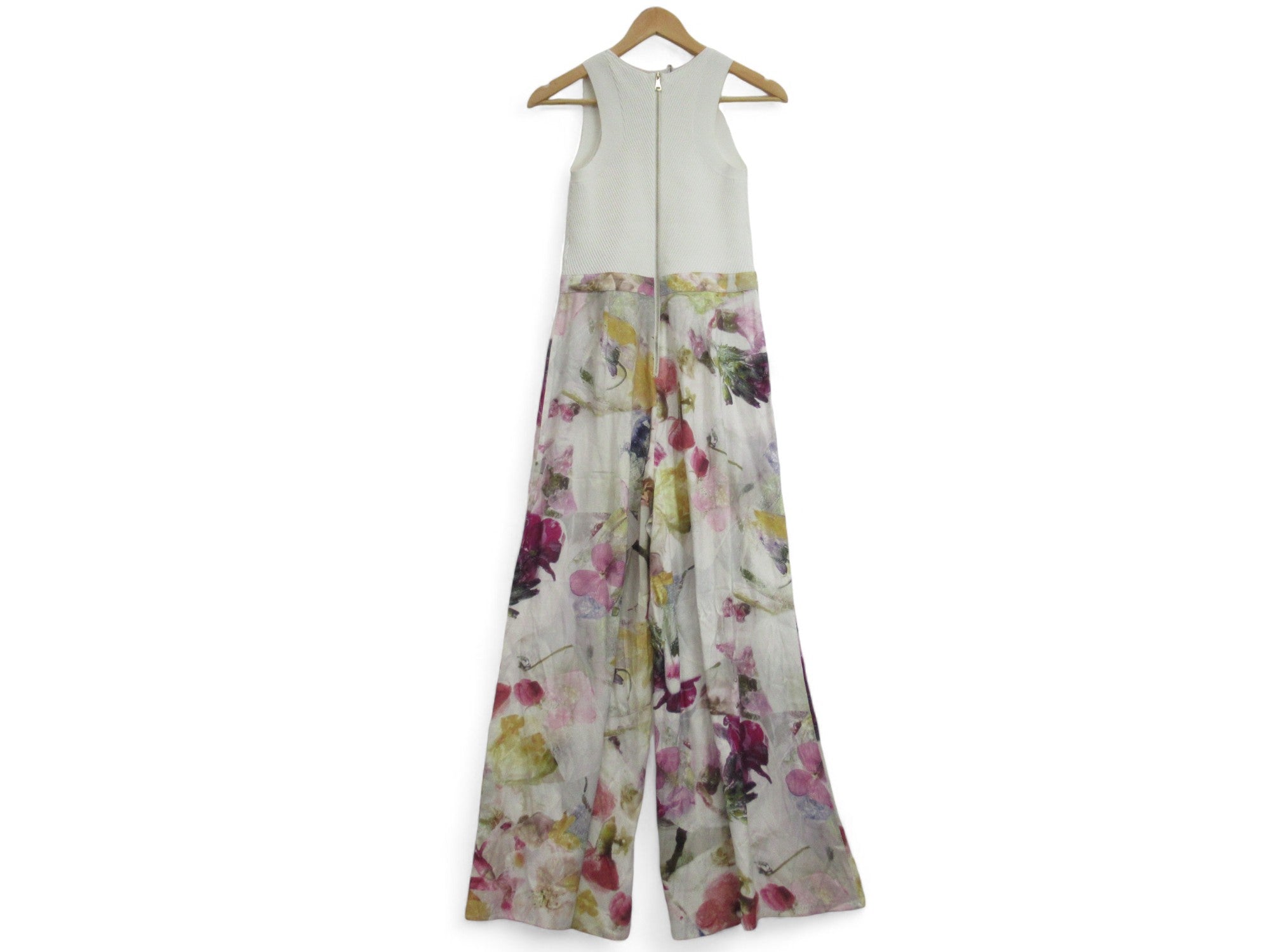 Back image for Ted Baker UK 10 Multicoloured Floral Jumpsuit Womenswear | Preloved 