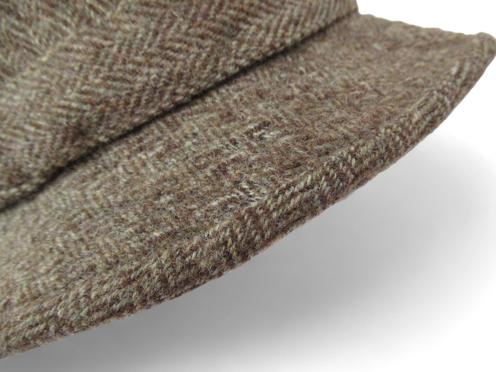 Close up image for Aquascutum 60cm Brown Tweed Wool Fedora Hat Vintage Menswear | Preloved