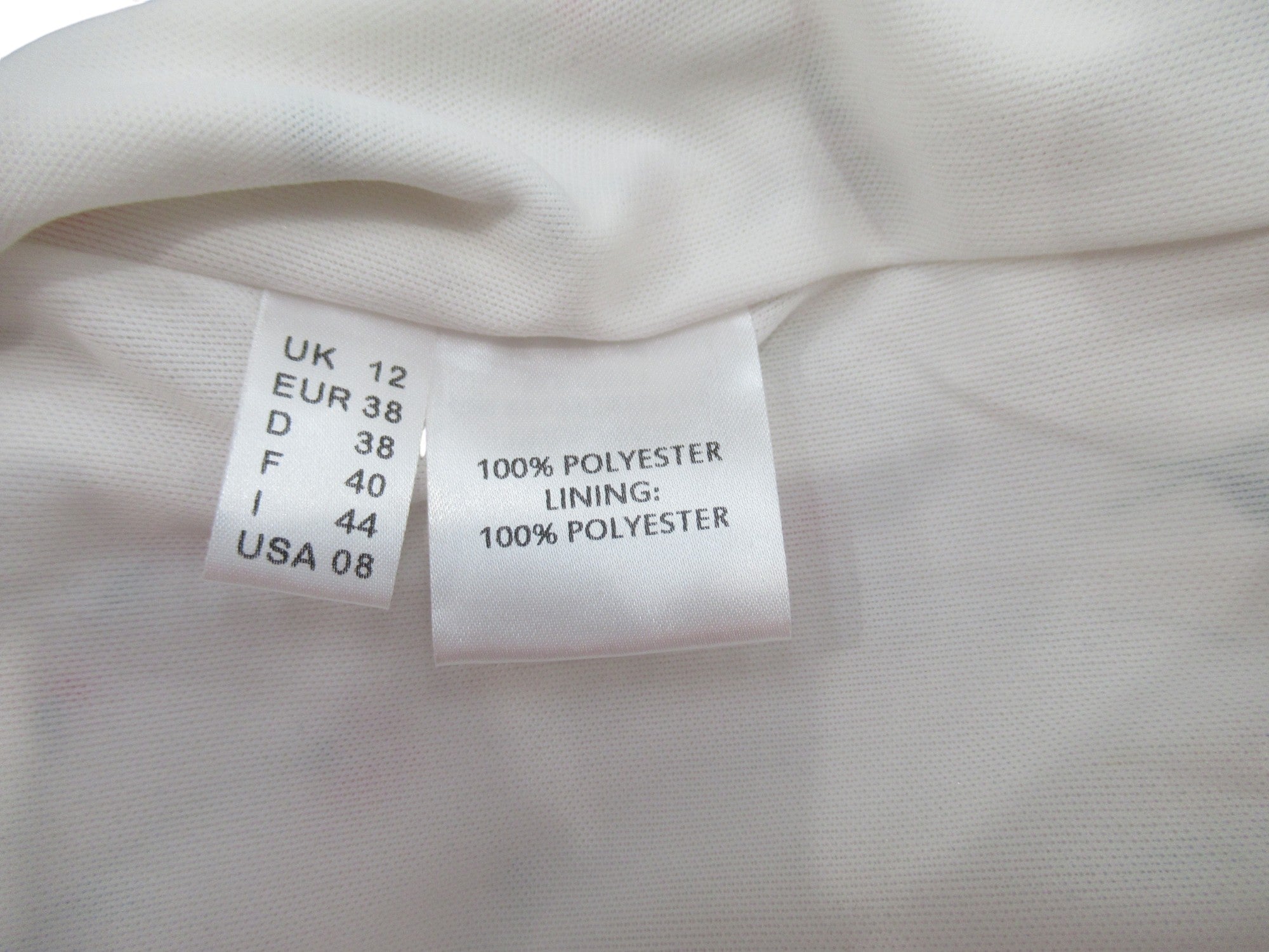 Label image for Gina Bacconi UK 12 Cream PInk Dress Womenswear | Preloved