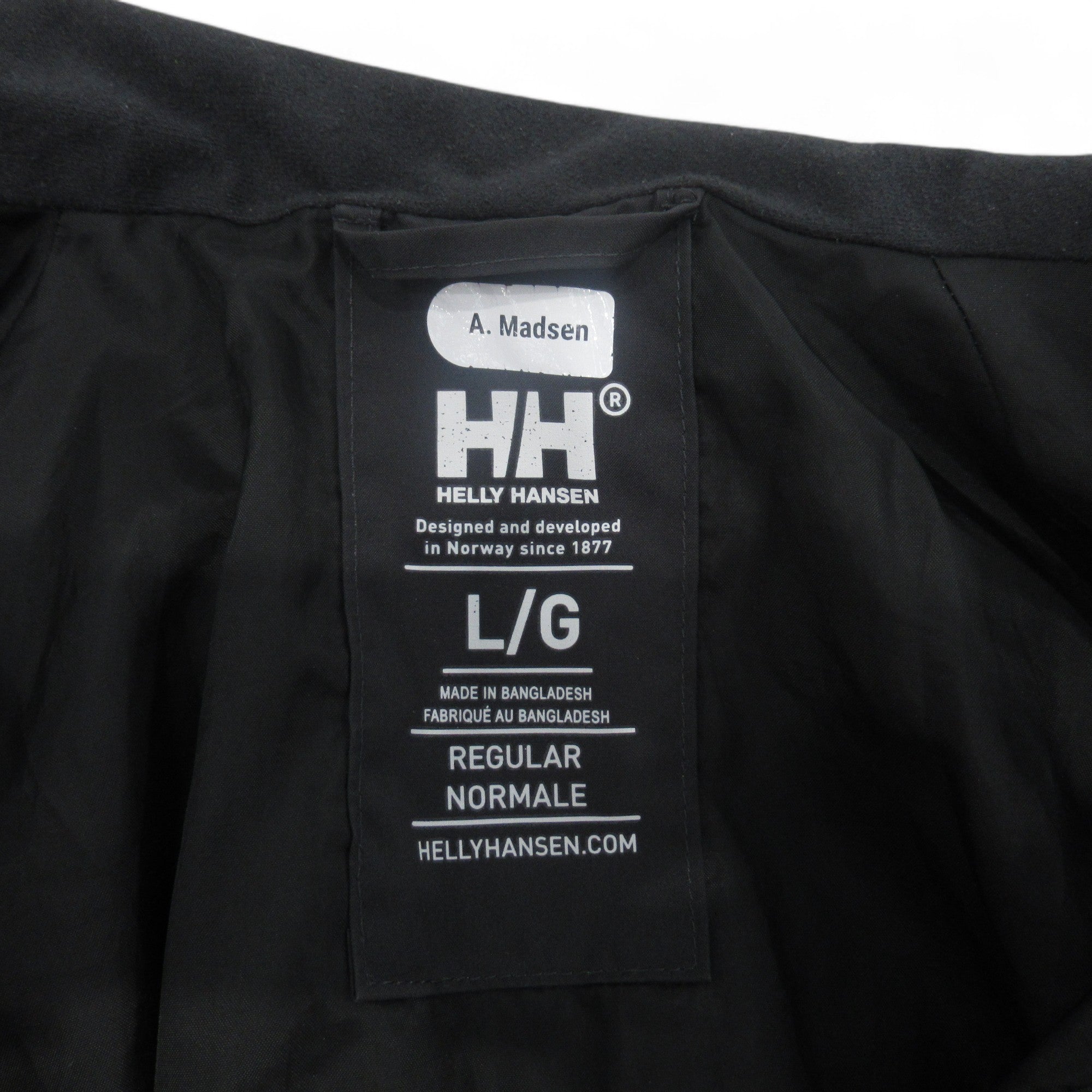 label image for Helly Hansen Large Black Running Jacket Menswear | Preloved 