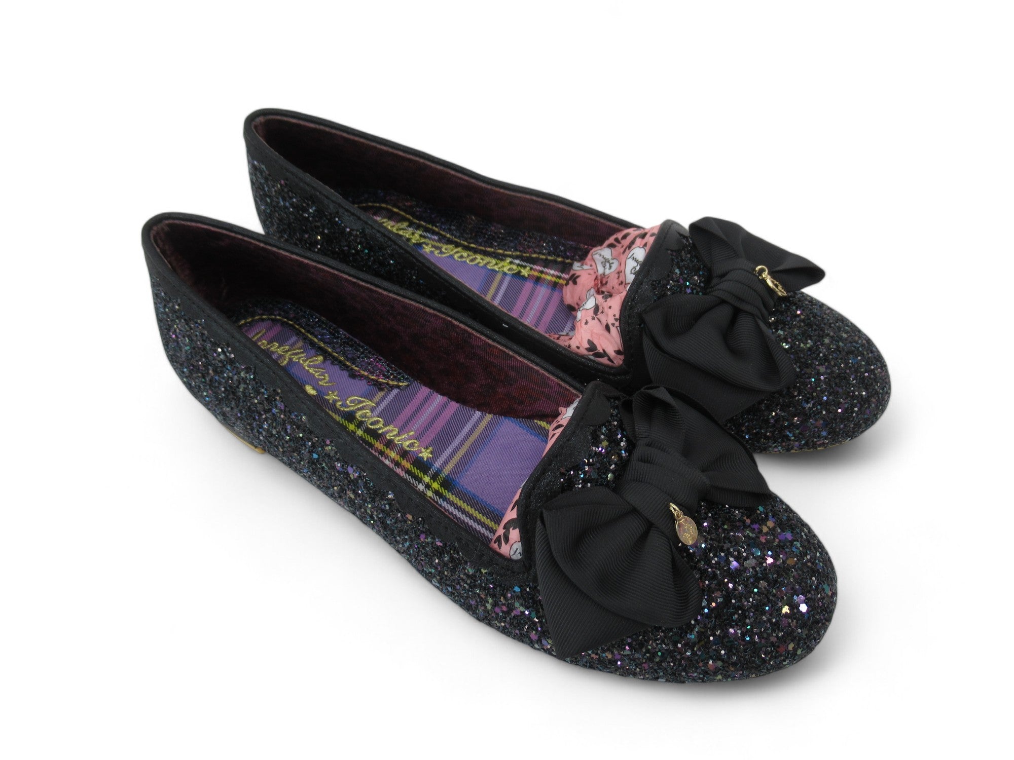 Top image for Irregular Choice UK 8 Black Shoes Loafers Womenswear | Preloved