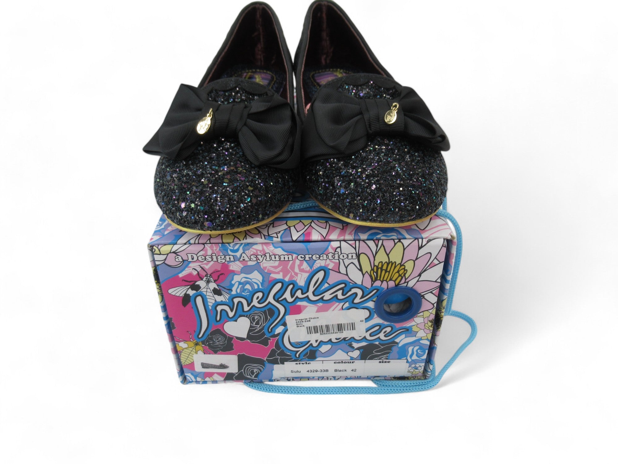 Box image for Irregular Choice UK 8 Black Shoes Loafers Womenswear | Preloved