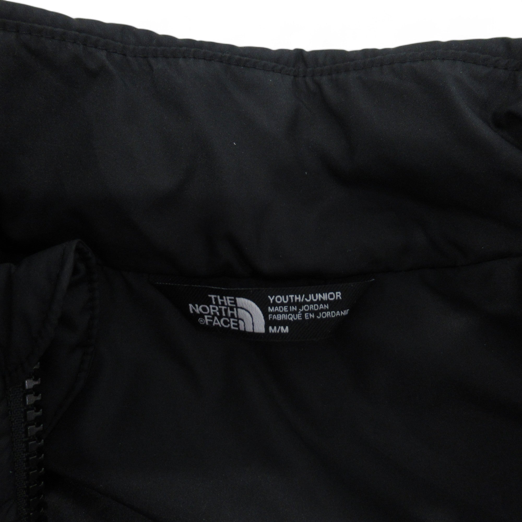 label image for North Face Junior Medium Black Gilet Polyester Menswear | Preloved