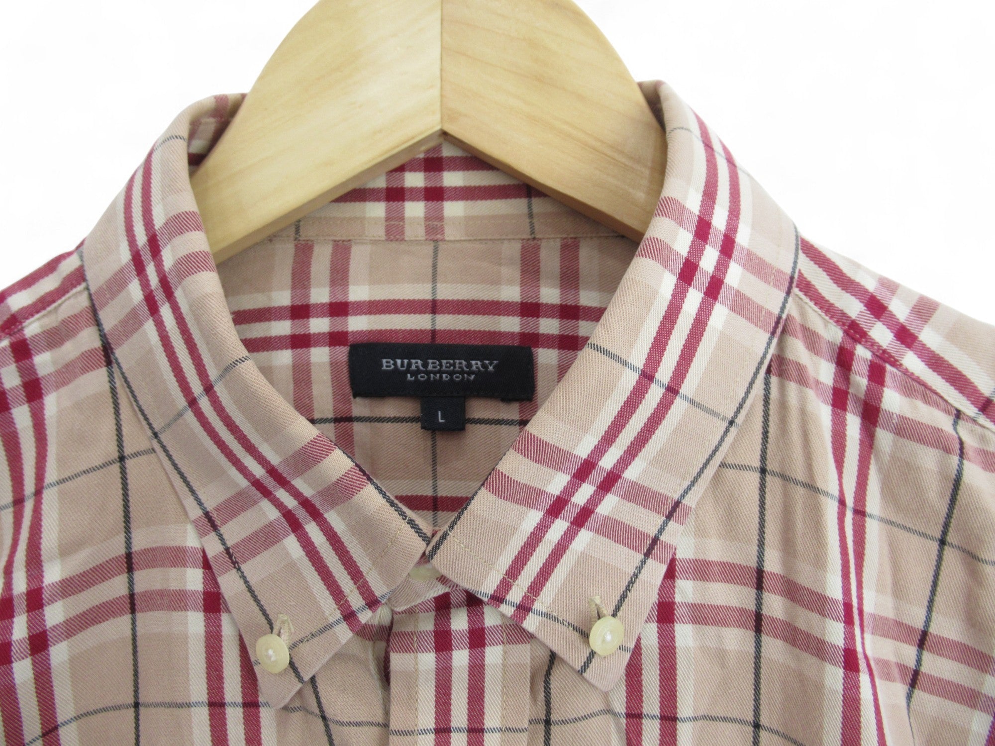 Label image for Burberry London Large Multicoloured Shirt Menswear | Preloved 