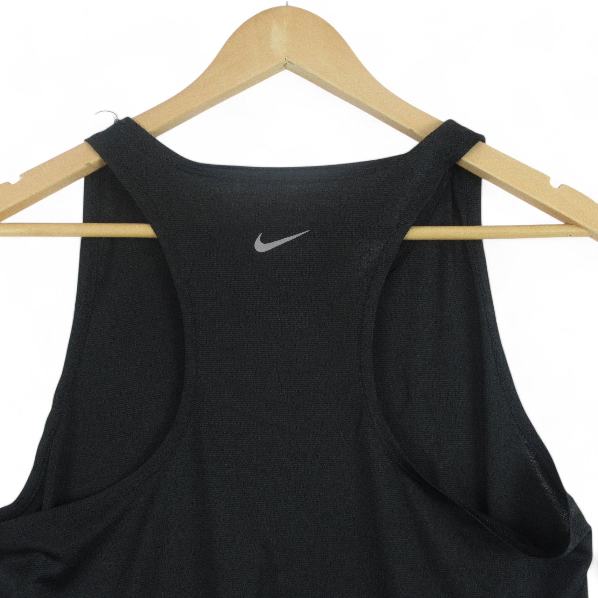 back image for Nike 12/14 Black Running Vest Polyester Womenswear | Preloved