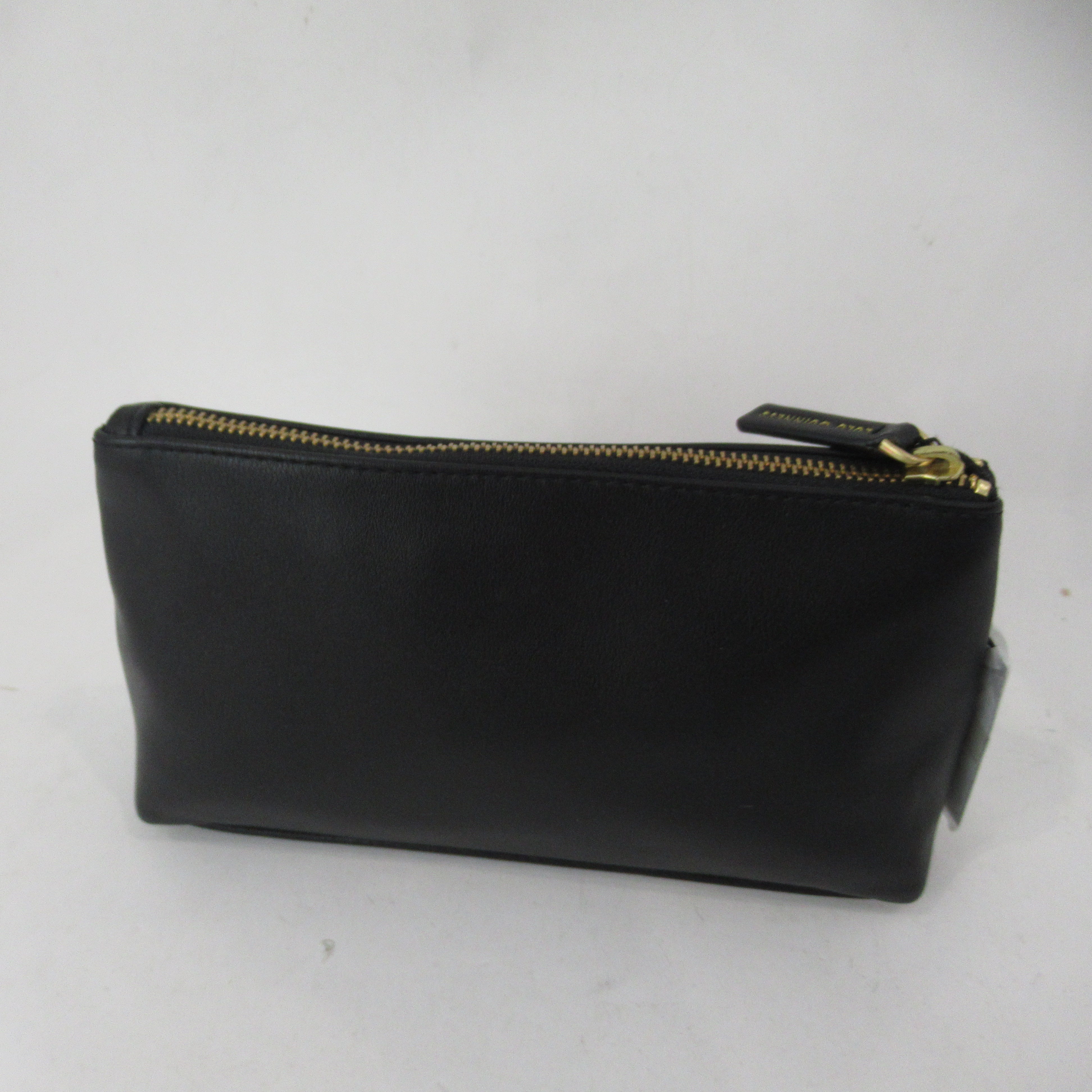 back image for Lulu Guinness Make Up Bag Black Faux Leather  Womenswear | Preloved