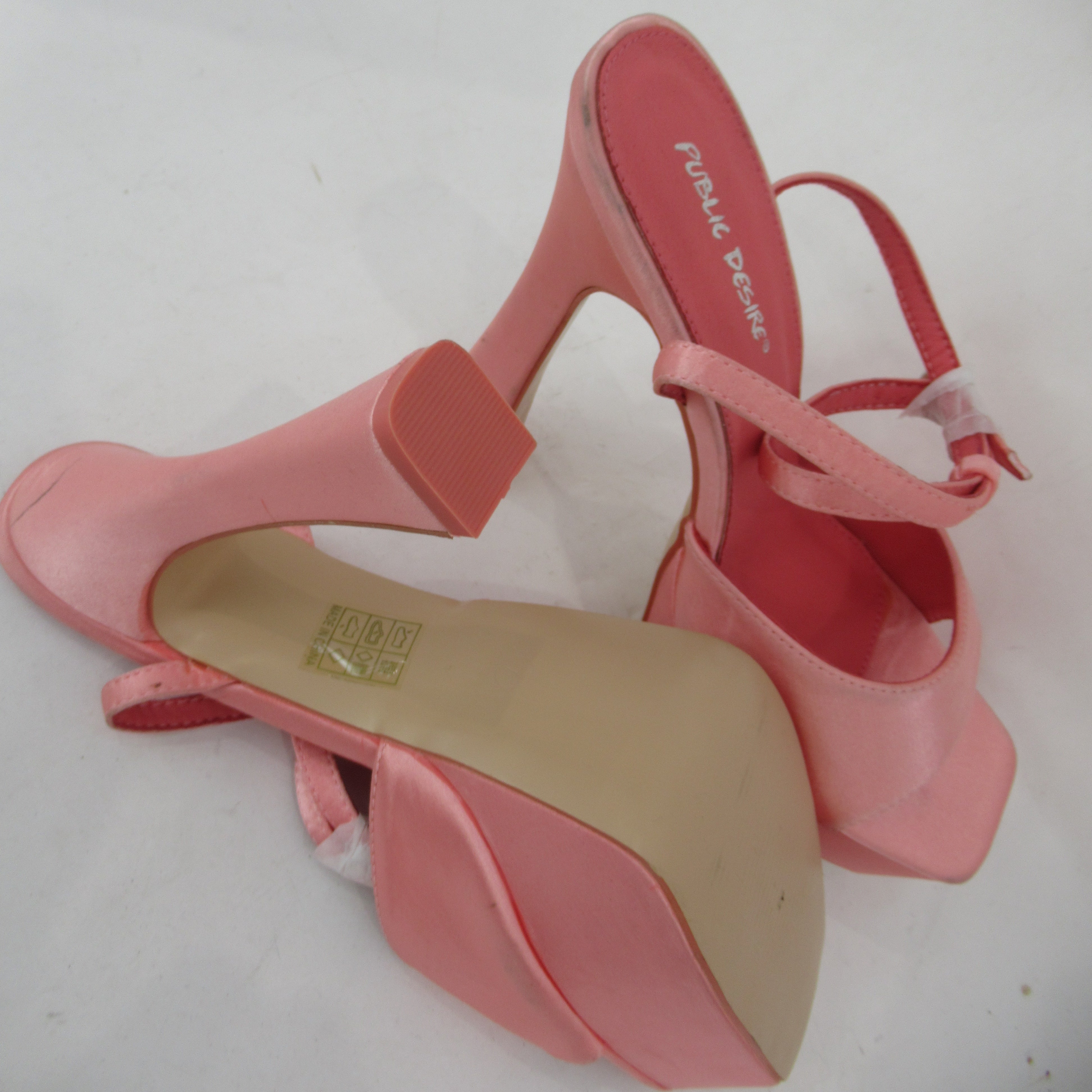 outer sole image for Public Desire Platform Heels Size 7 Pink Womenswear | Preloved